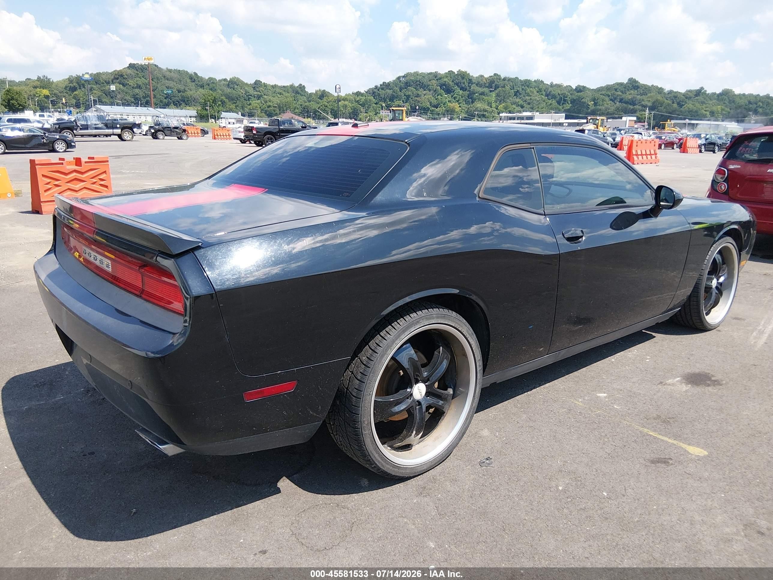 2014 Dodge Challenger Rallye Redline Black vin: 2C3CDYAG2EH154177