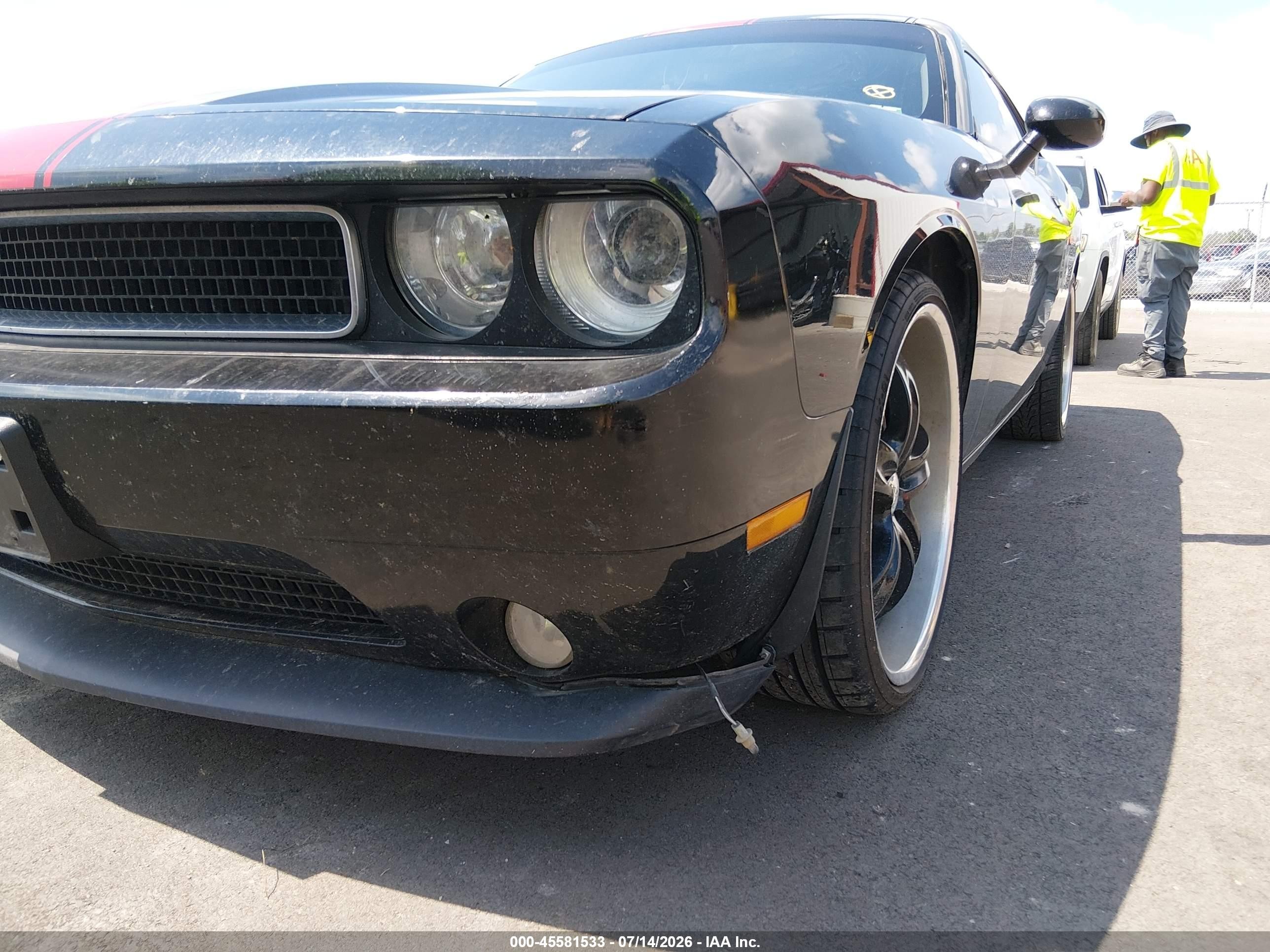 2014 Dodge Challenger Rallye Redline Black vin: 2C3CDYAG2EH154177