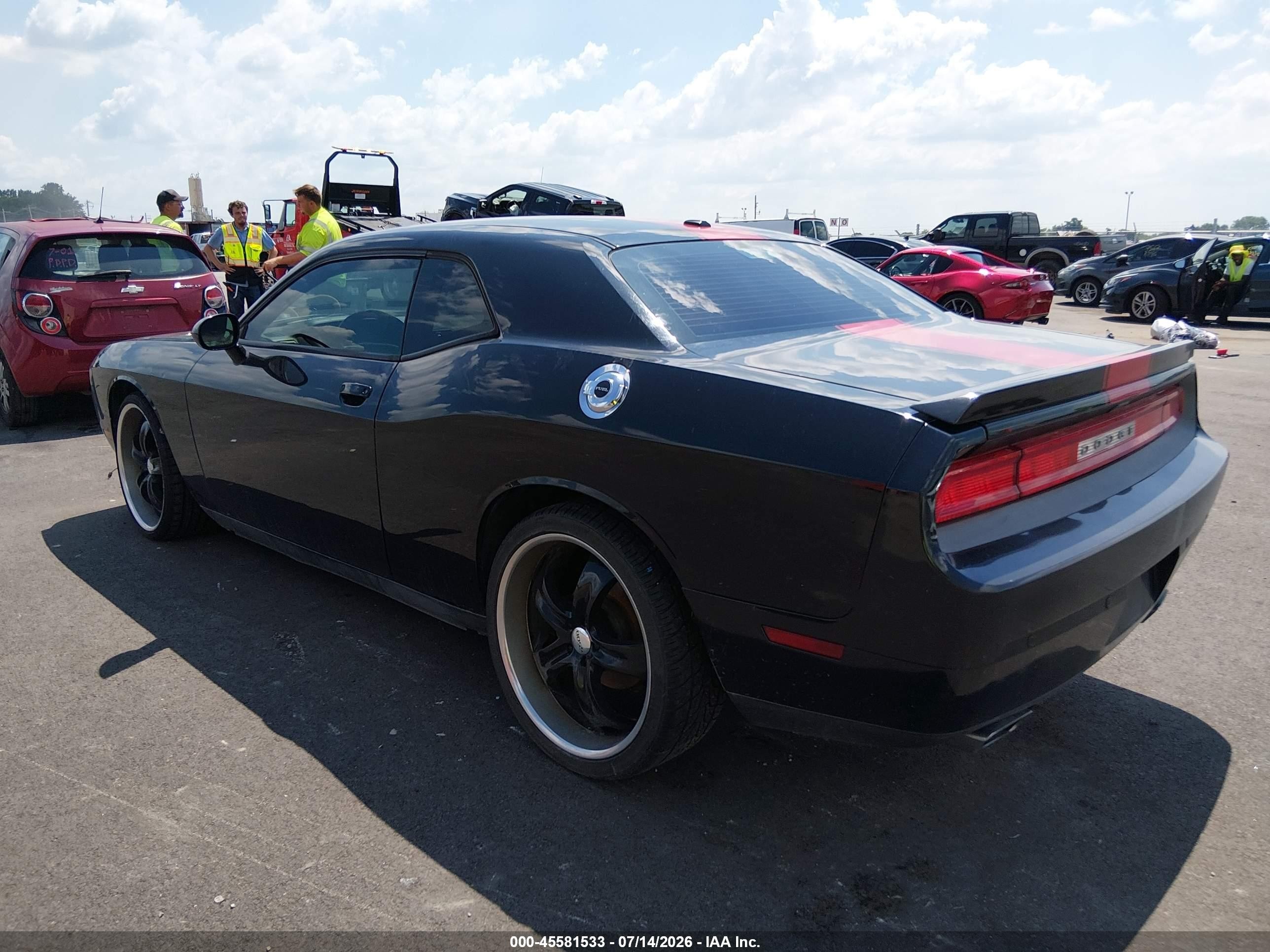 2014 Dodge Challenger Rallye Redline Black vin: 2C3CDYAG2EH154177