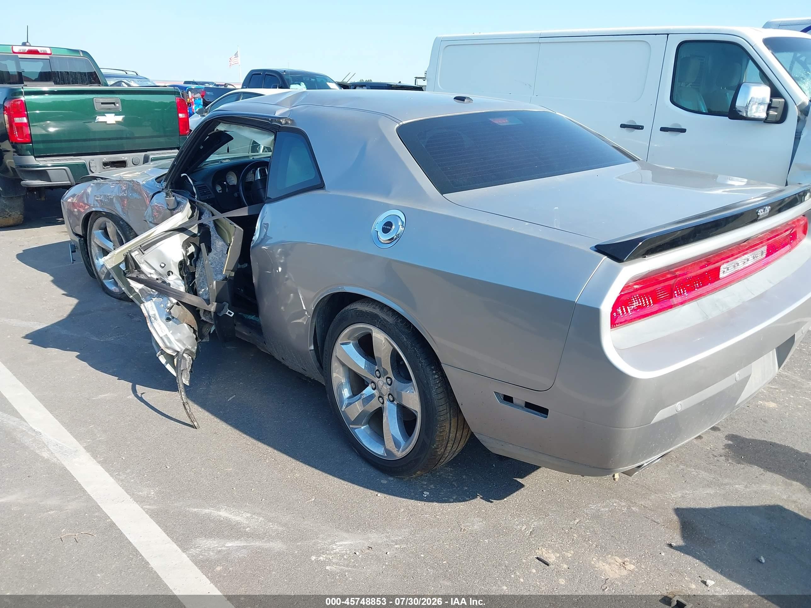 2014 Dodge Challenger Sxt Plus Silver vin: 2C3CDYAG2EH154230