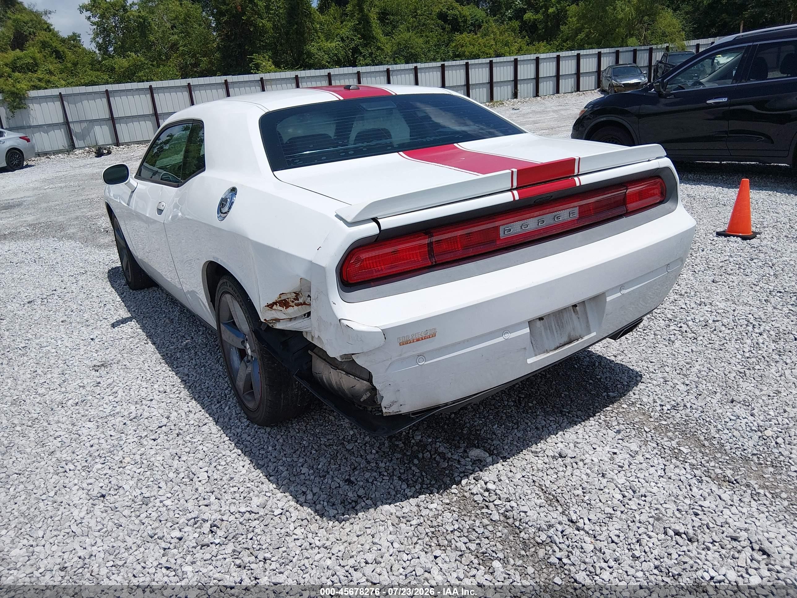 2014 Dodge Challenger Rallye Redline White vin: 2C3CDYAG2EH158701