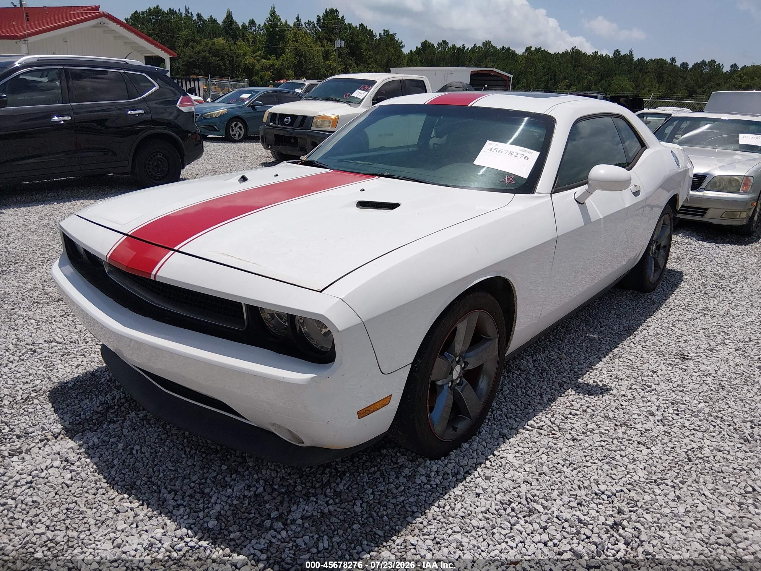 2014 Dodge Challenger Rallye Redline White vin: 2C3CDYAG2EH158701