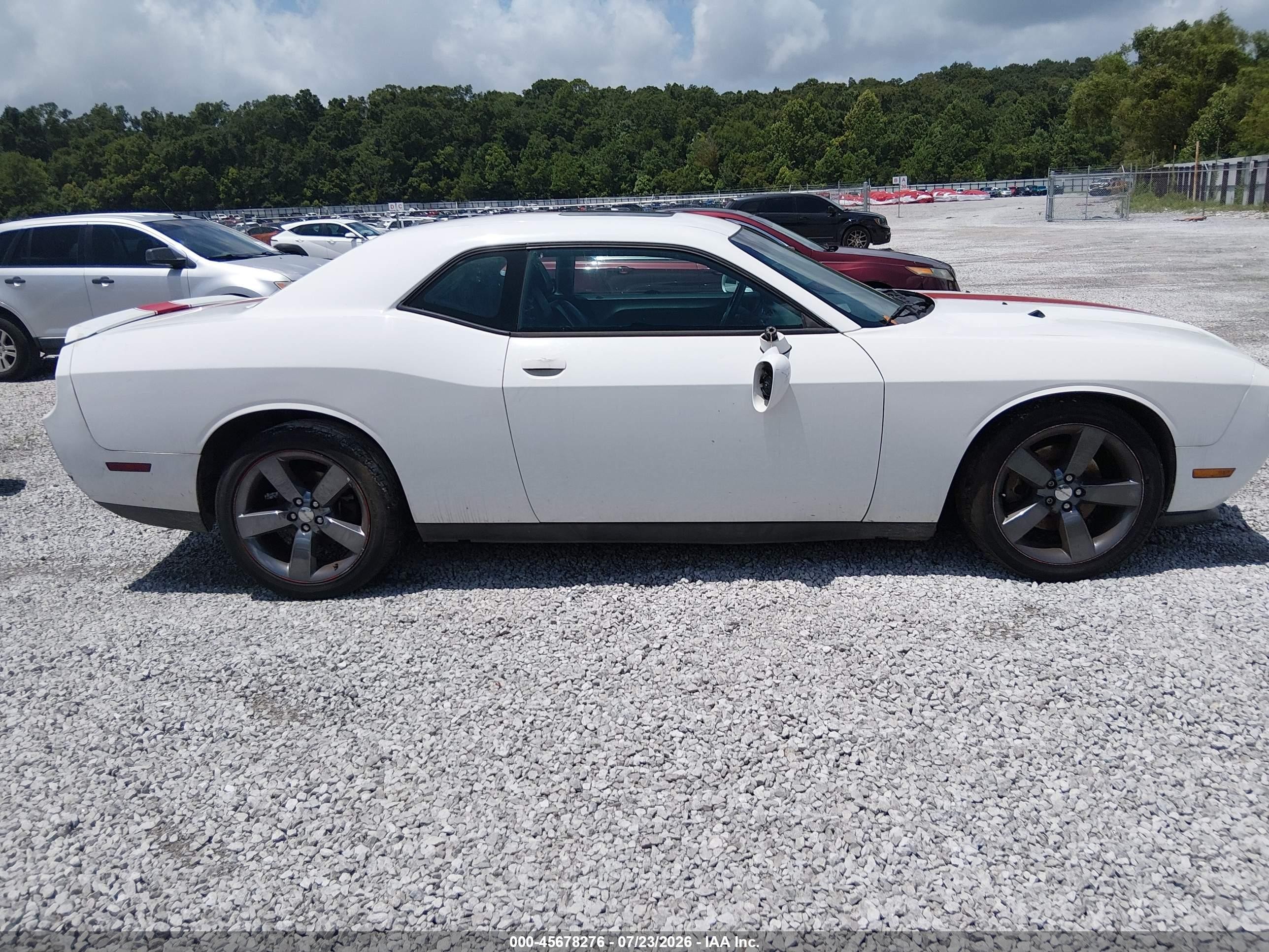 2014 Dodge Challenger Rallye Redline White vin: 2C3CDYAG2EH158701