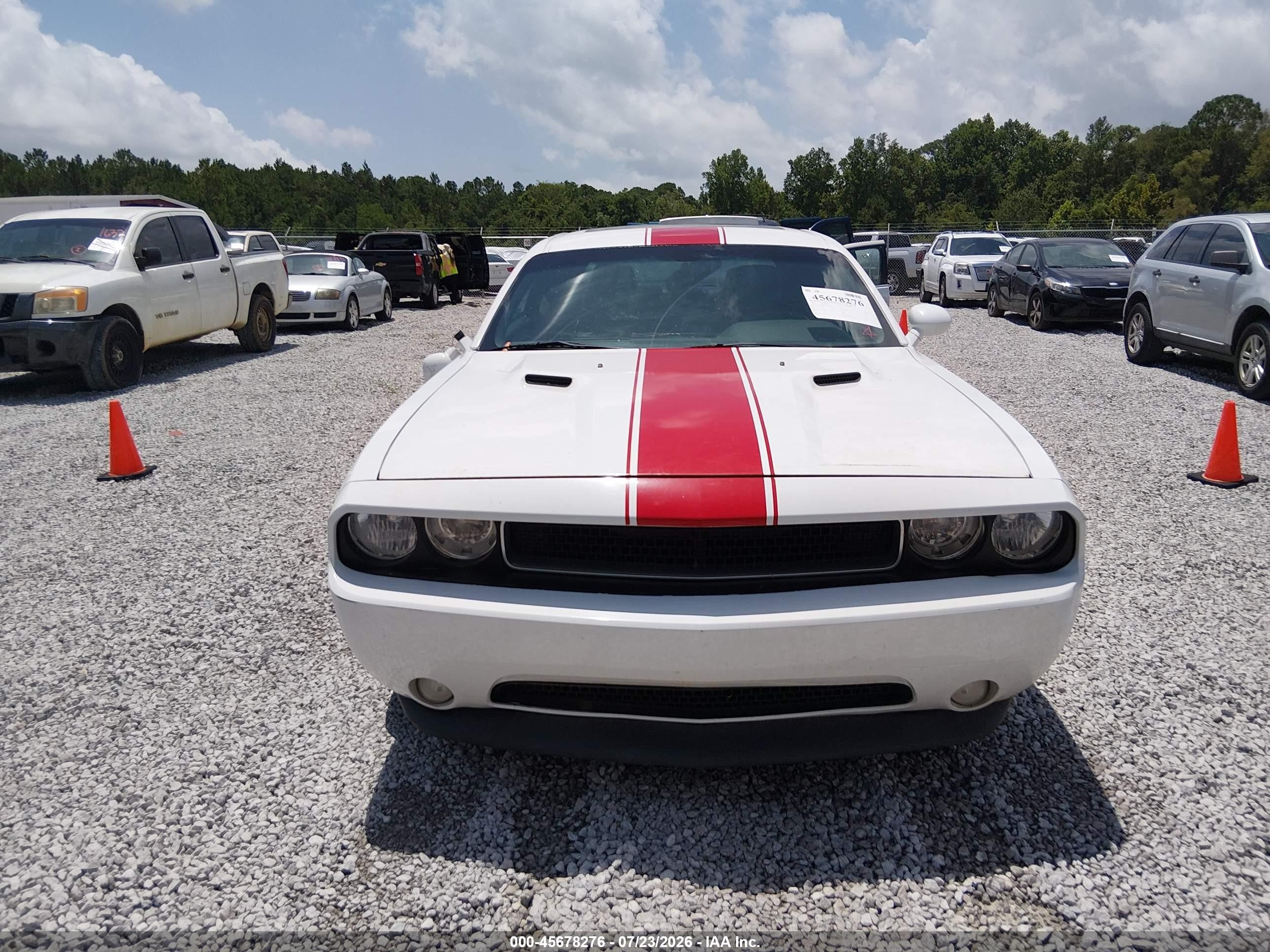 2014 Dodge Challenger Rallye Redline White vin: 2C3CDYAG2EH158701