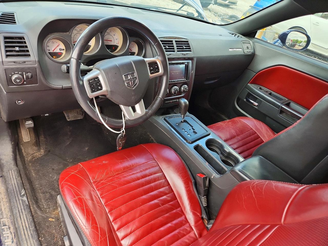 2014 Dodge Challenger Sxt Blue vin: 2C3CDYAG2EH187177