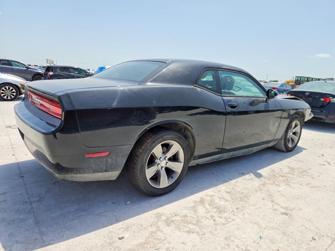 2014 Dodge Challenger Sxt Black vin: 2C3CDYAG2EH208481
