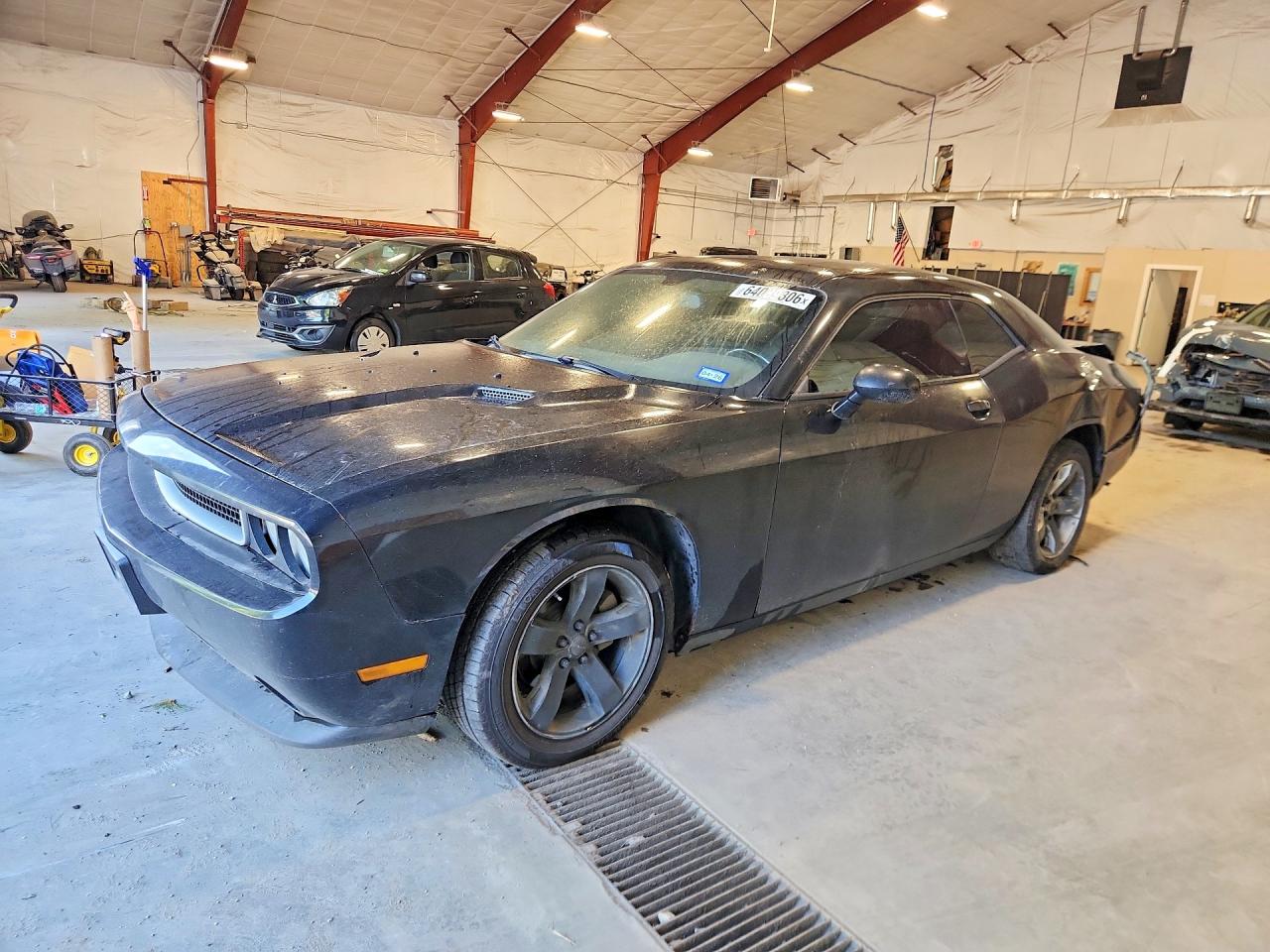 2014 Dodge Challenger Sxt Black vin: 2C3CDYAG2EH208593