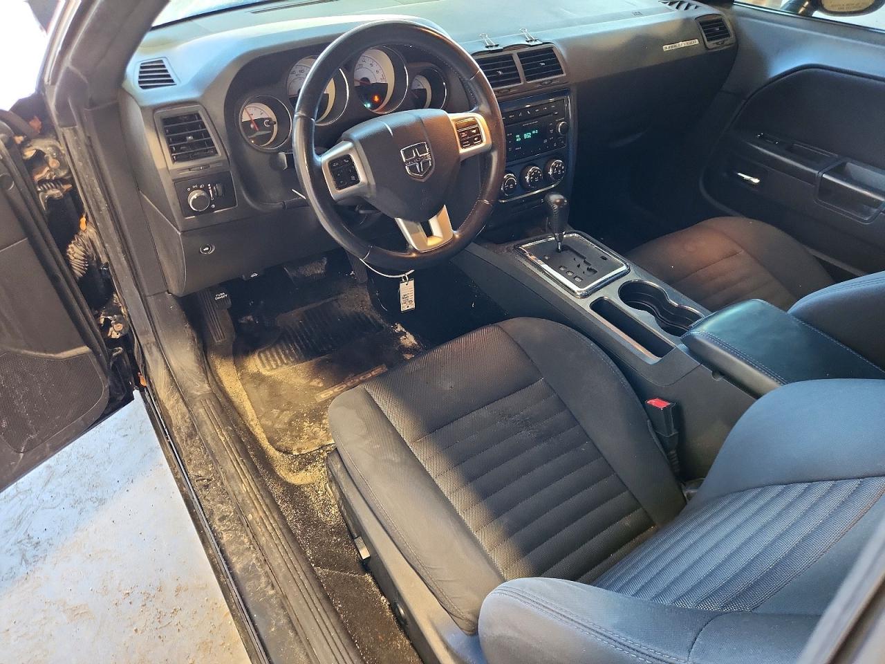 2014 Dodge Challenger Sxt Black vin: 2C3CDYAG2EH208593