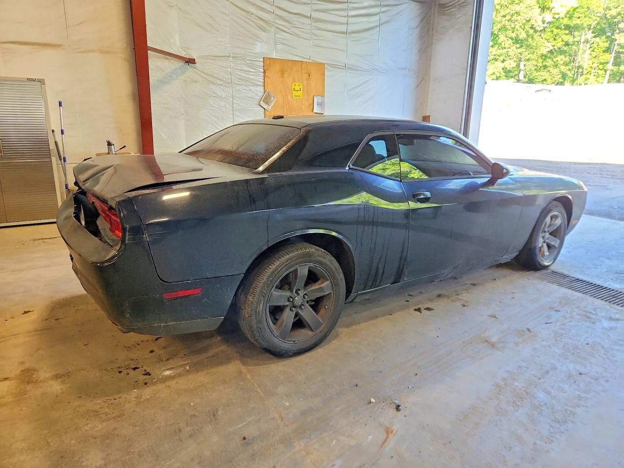 2014 Dodge Challenger Sxt Black vin: 2C3CDYAG2EH208593