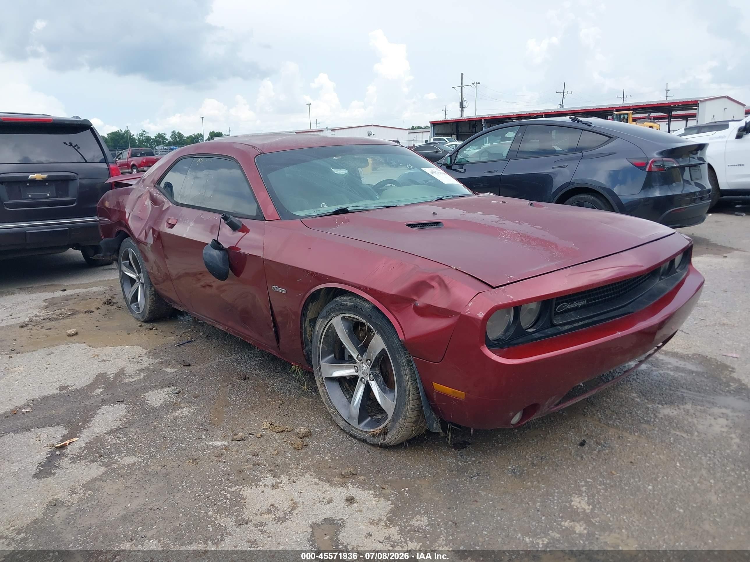 2014 Dodge Challenger Sxt 100th Anniversary Appearance Group Red vin: 2C3CDYAG2EH217911