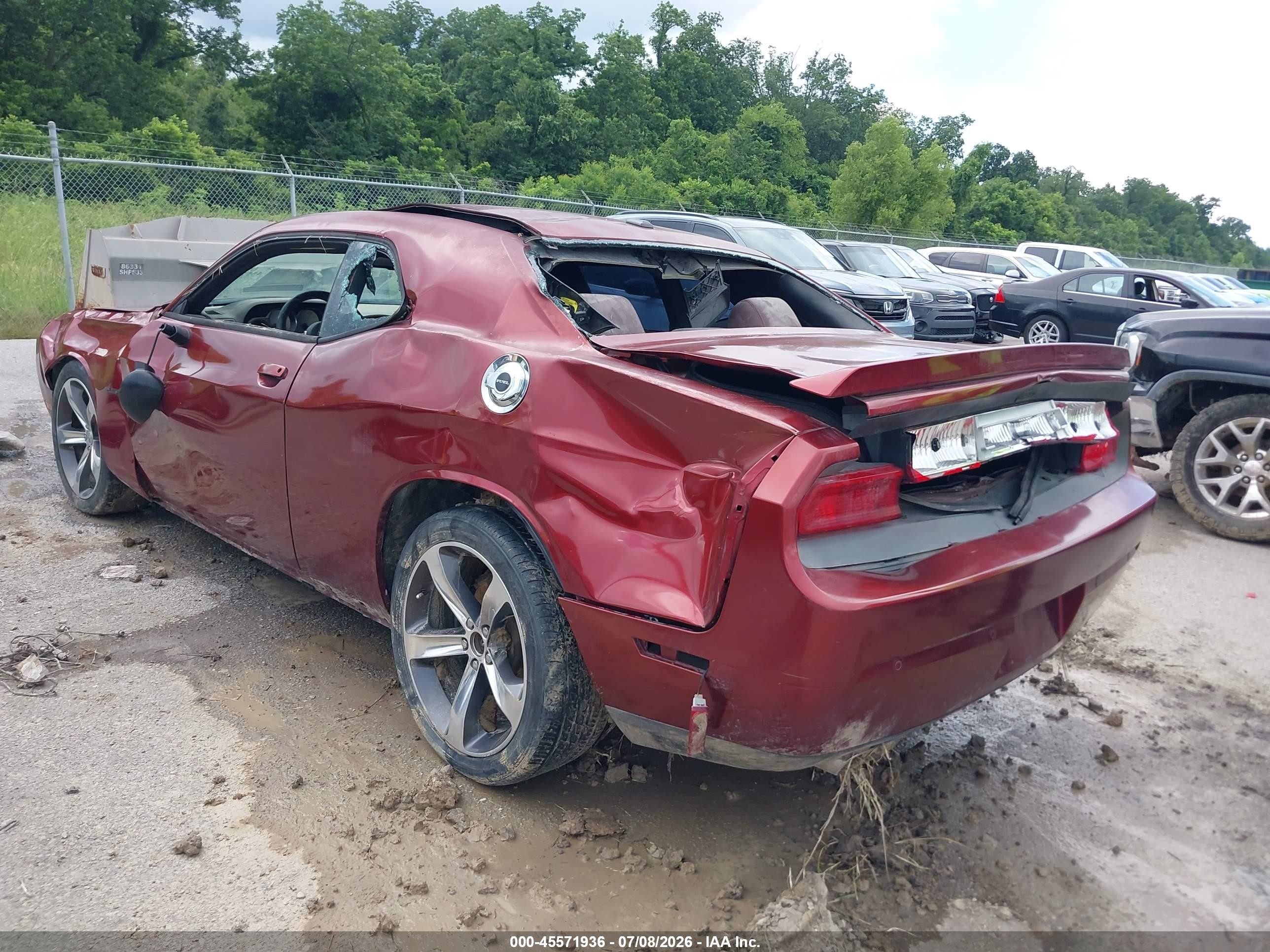 2014 Dodge Challenger Sxt 100th Anniversary Appearance Group Red vin: 2C3CDYAG2EH217911