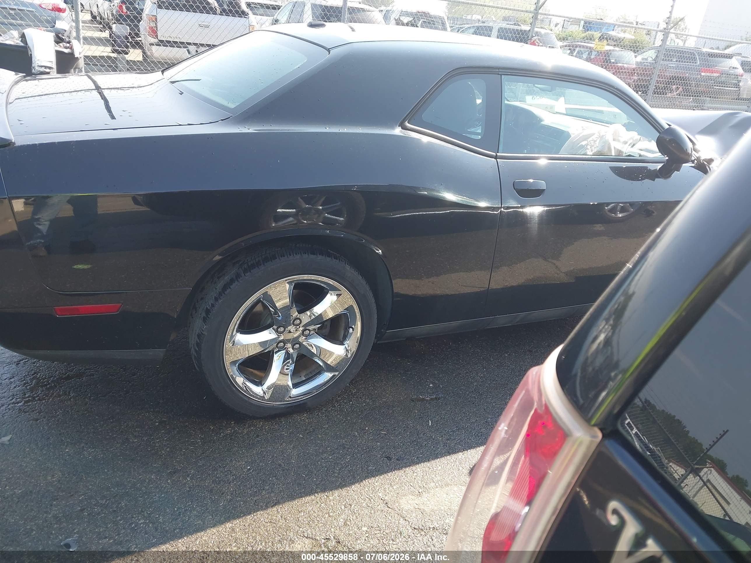 2014 Dodge Challenger Sxt Черный vin: 2C3CDYAG2EH225958