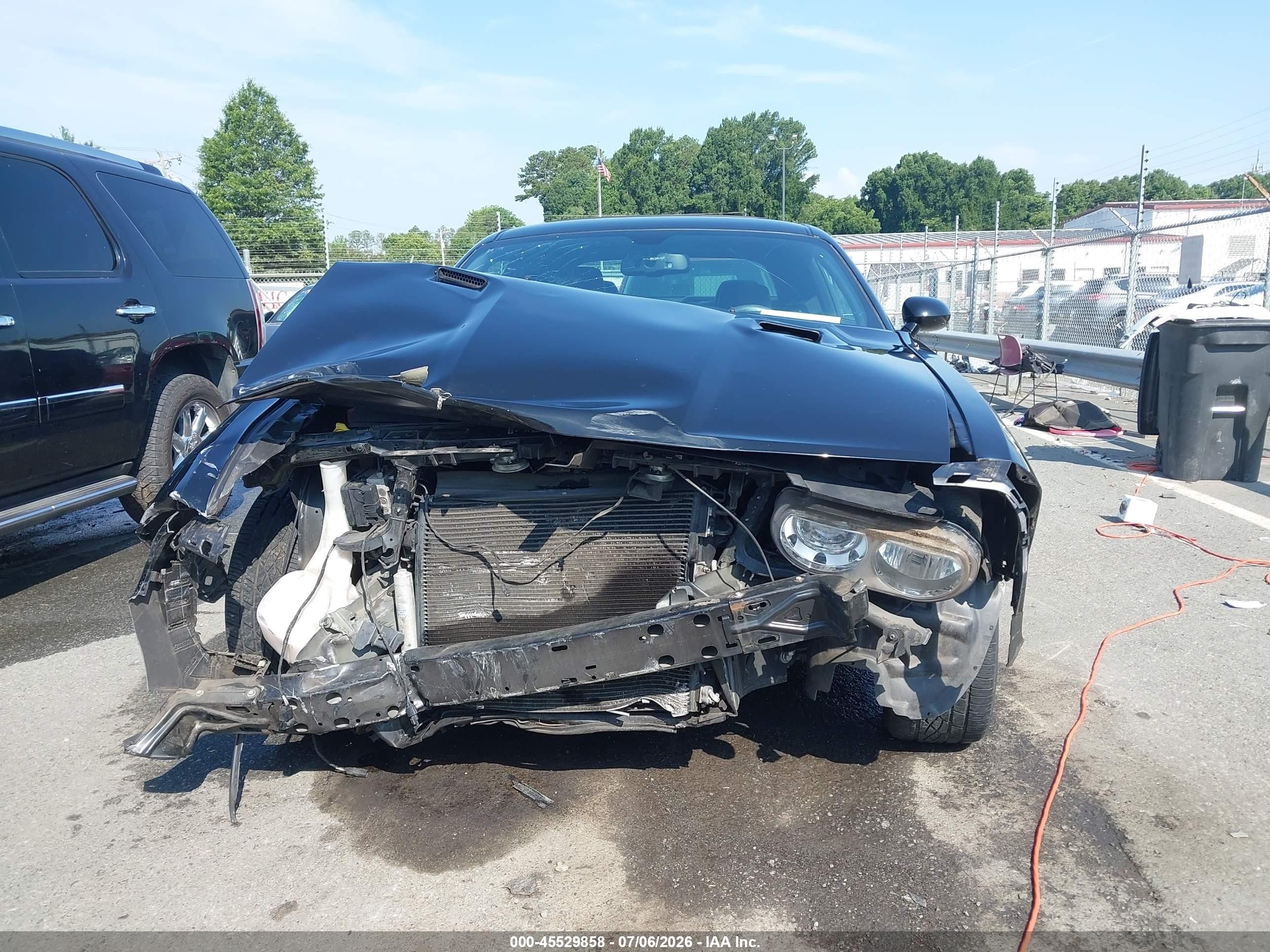 2014 Dodge Challenger Sxt Черный vin: 2C3CDYAG2EH225958
