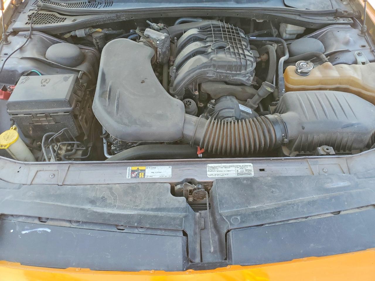 2014 Dodge Challenger Sxt Orange vin: 2C3CDYAG2EH244817
