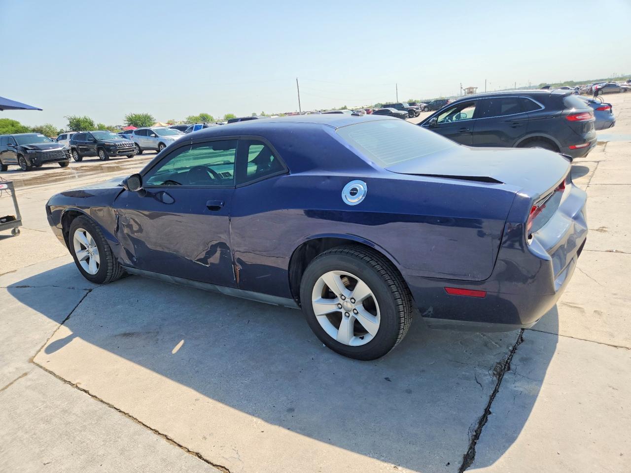 2014 Dodge Challenger Sxt Blue vin: 2C3CDYAG2EH247717