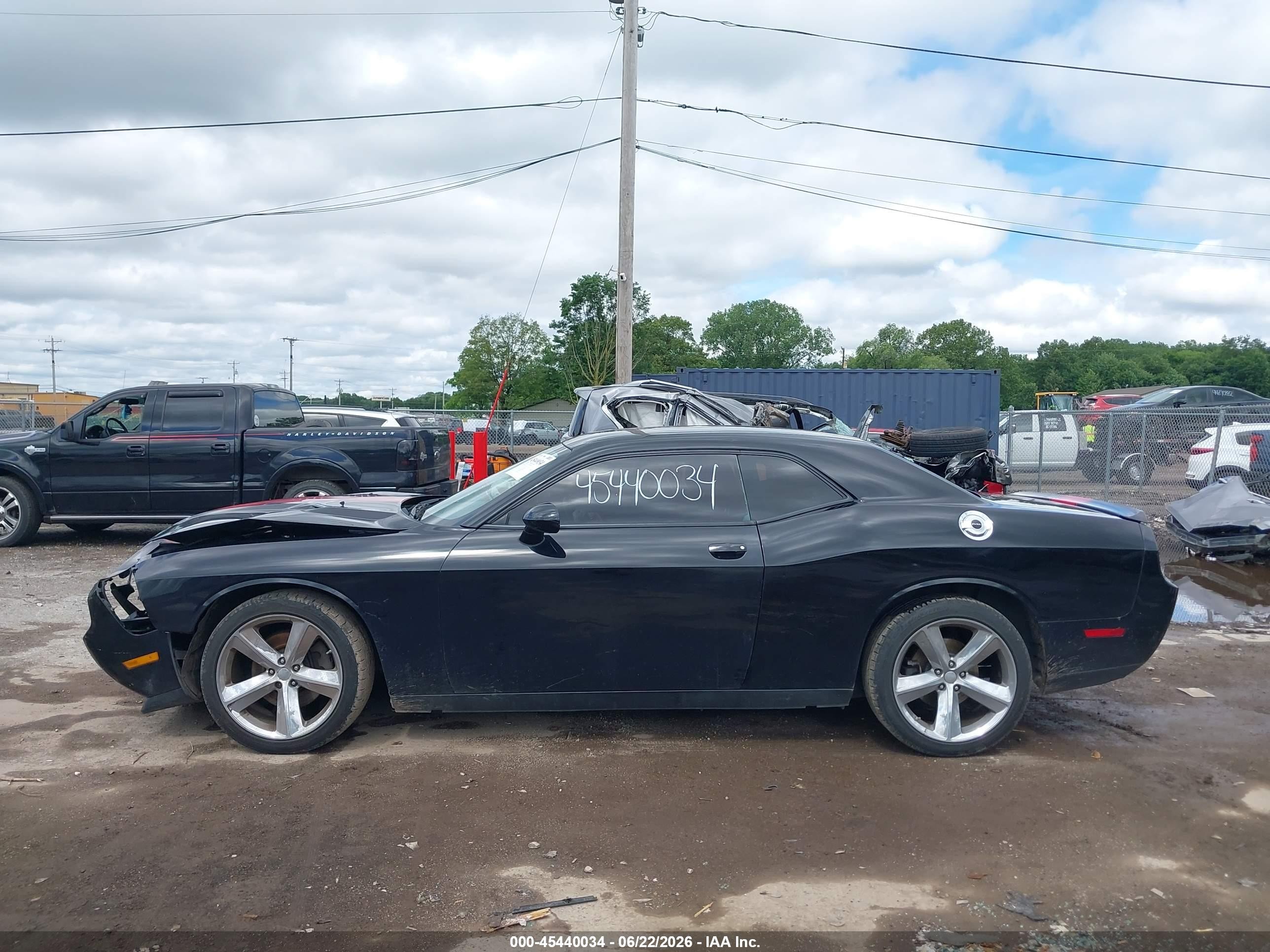 2014 Dodge Challenger Rallye Redline Black vin: 2C3CDYAG2EH261374