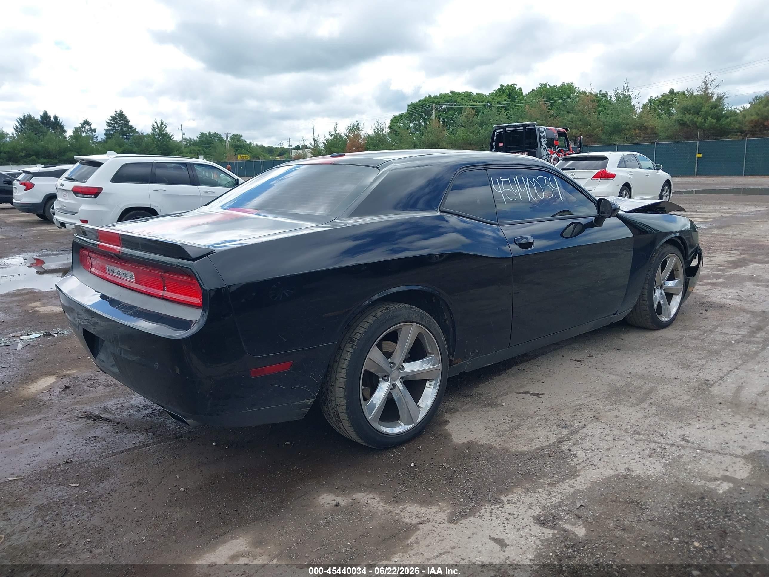 2014 Dodge Challenger Rallye Redline Black vin: 2C3CDYAG2EH261374