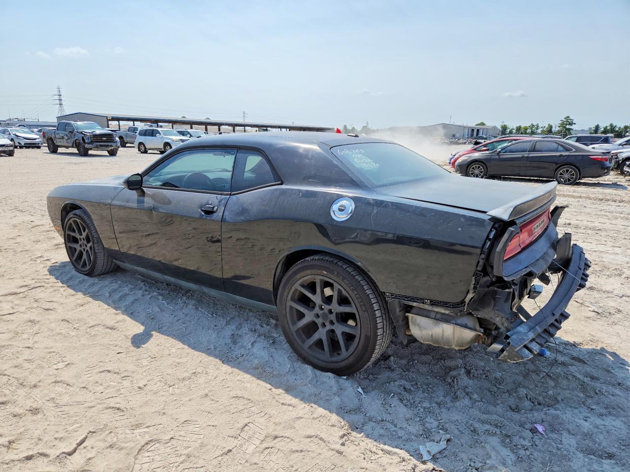 2014 Dodge Challenger Sxt Black vin: 2C3CDYAG2EH274576
