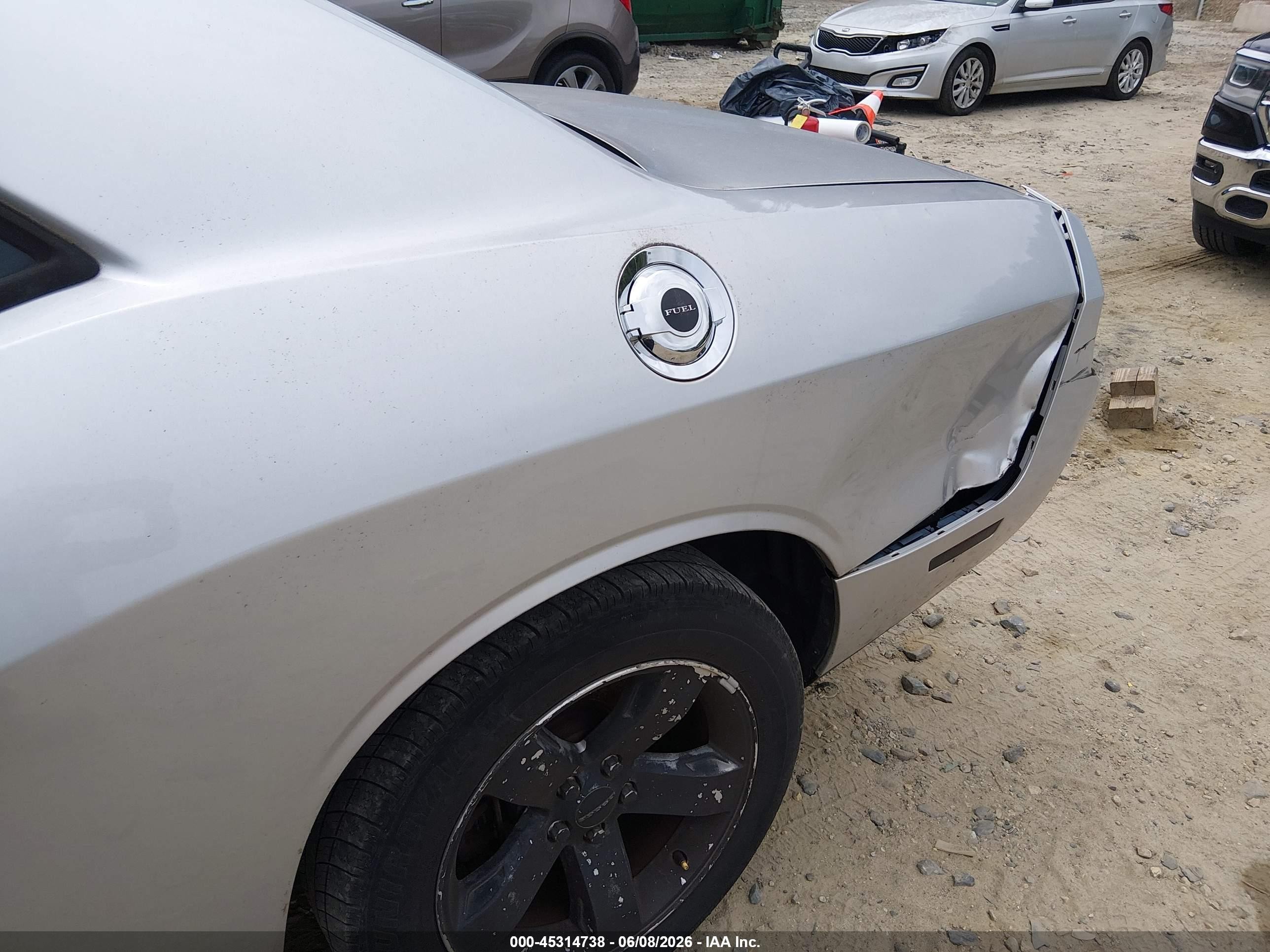2012 Dodge Challenger Sxt Silver vin: 2C3CDYAG3CH101274