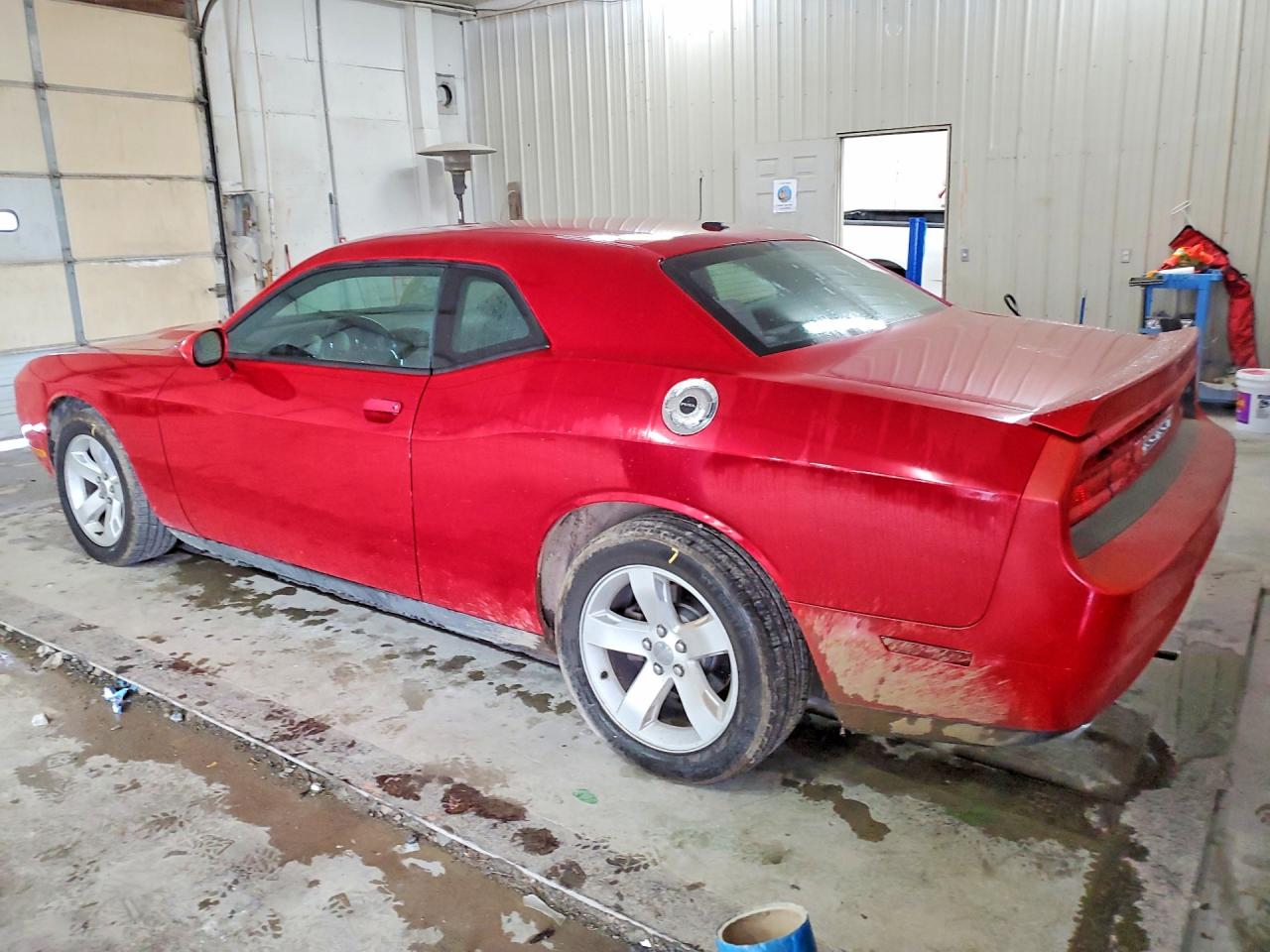 2012 Dodge Challenger Sxt Red vin: 2C3CDYAG3CH124876
