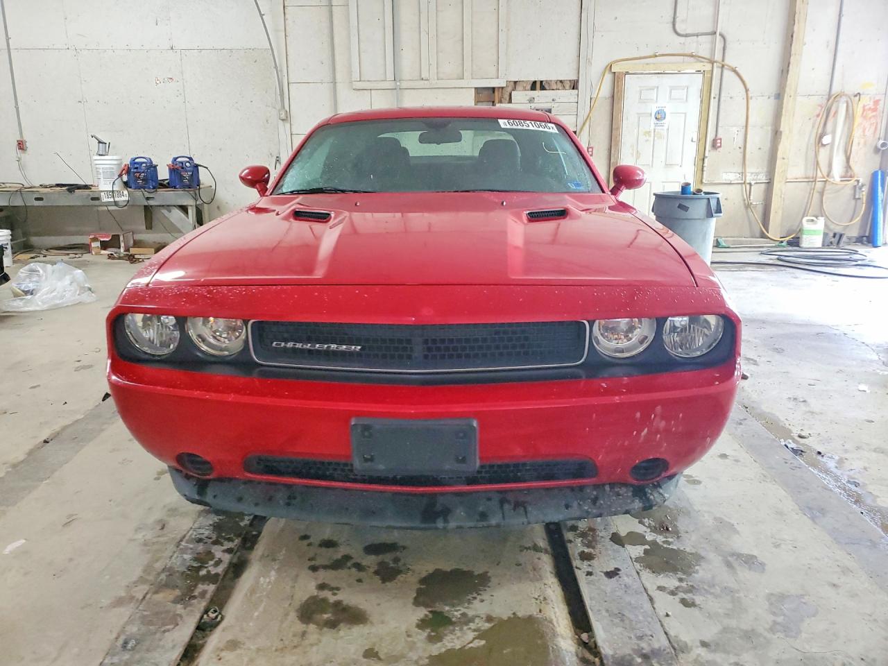 2012 Dodge Challenger Sxt Red vin: 2C3CDYAG3CH124876