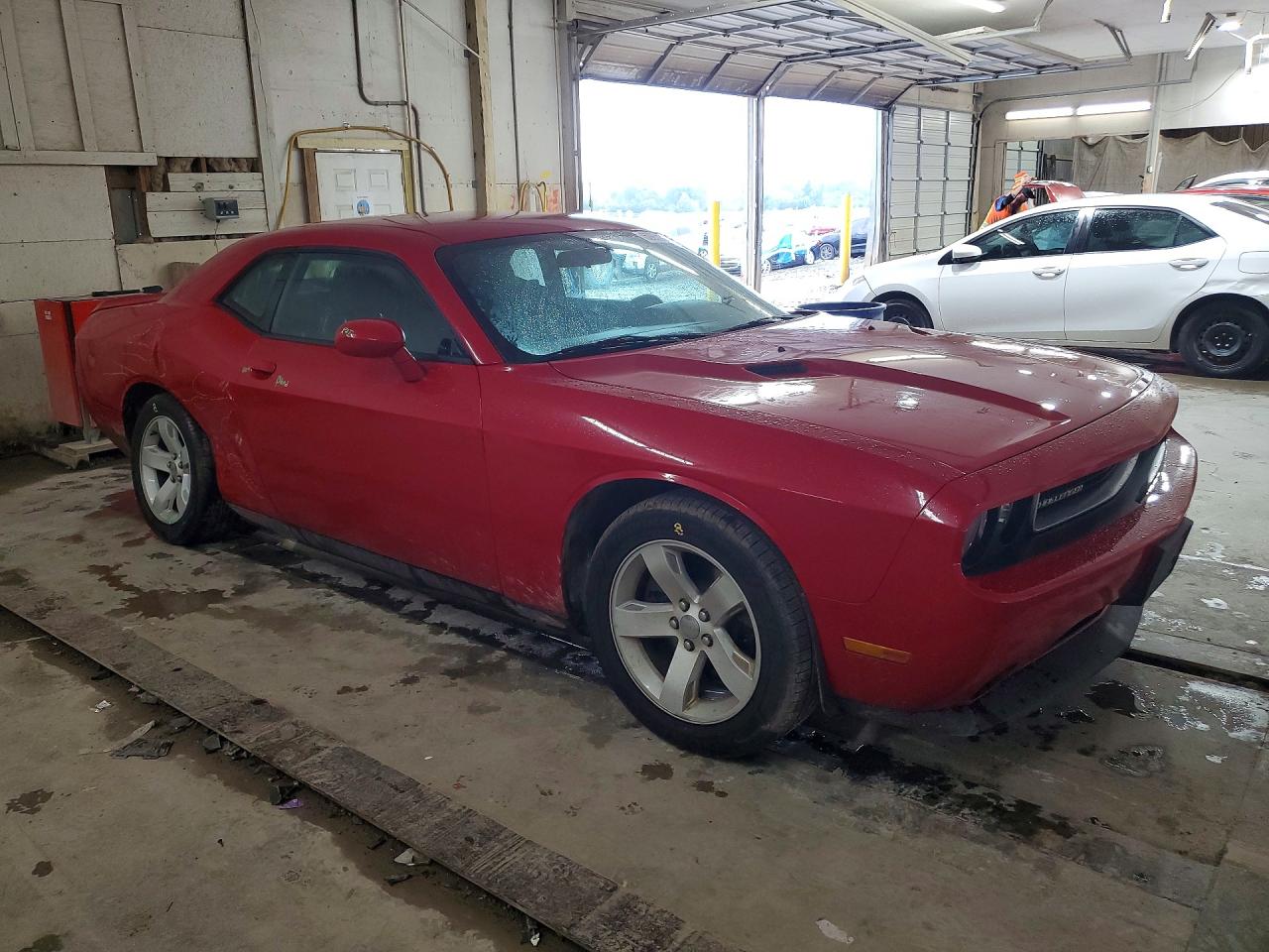 2012 Dodge Challenger Sxt Red vin: 2C3CDYAG3CH124876