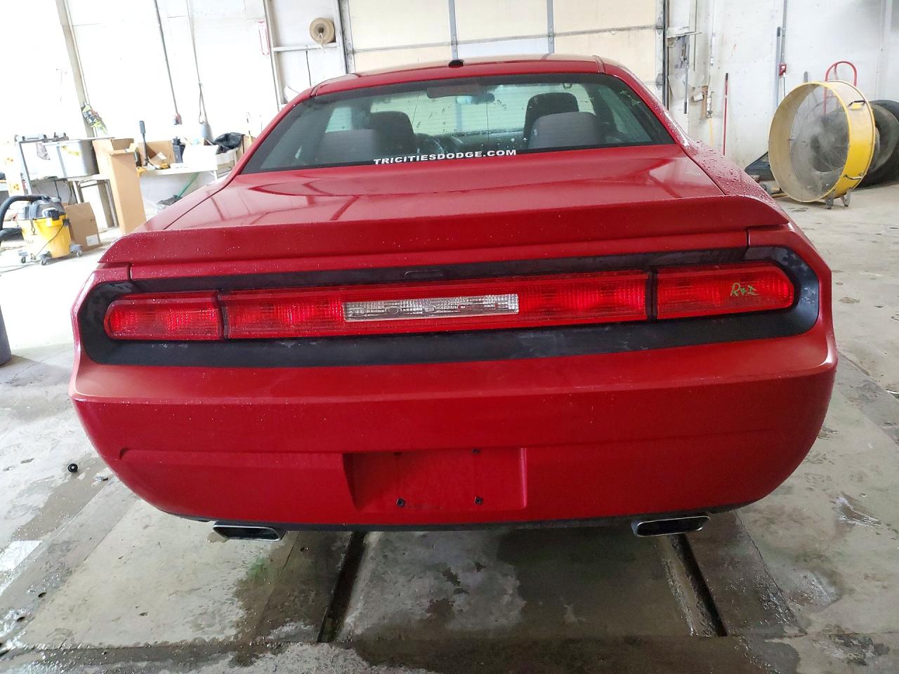 2012 Dodge Challenger Sxt Red vin: 2C3CDYAG3CH124876