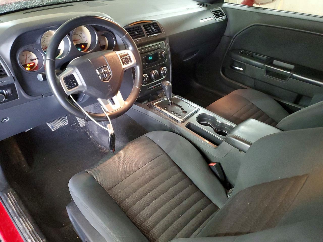 2012 Dodge Challenger Sxt Red vin: 2C3CDYAG3CH124876