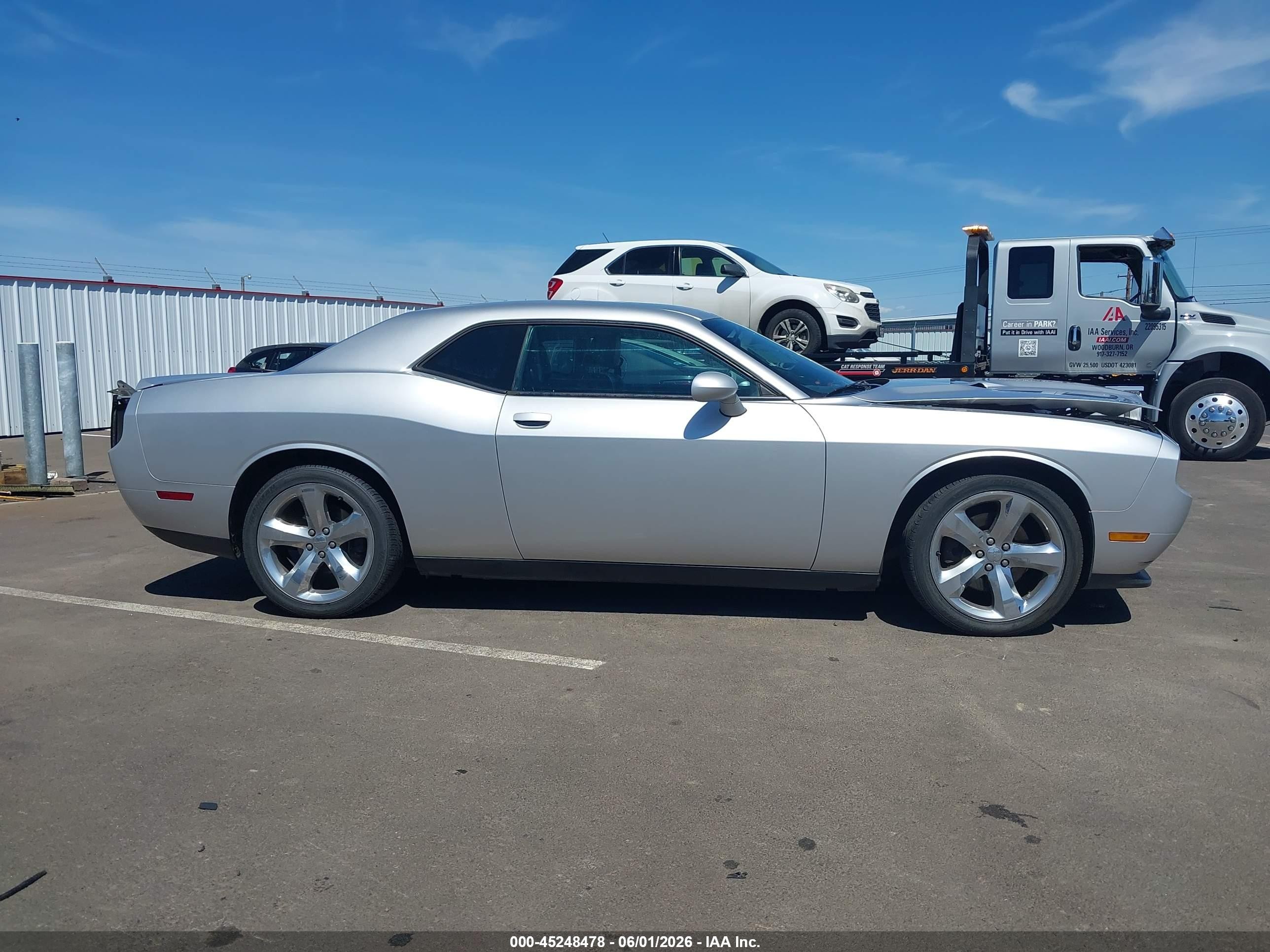 2012 Dodge Challenger Sxt Silver vin: 2C3CDYAG3CH131133