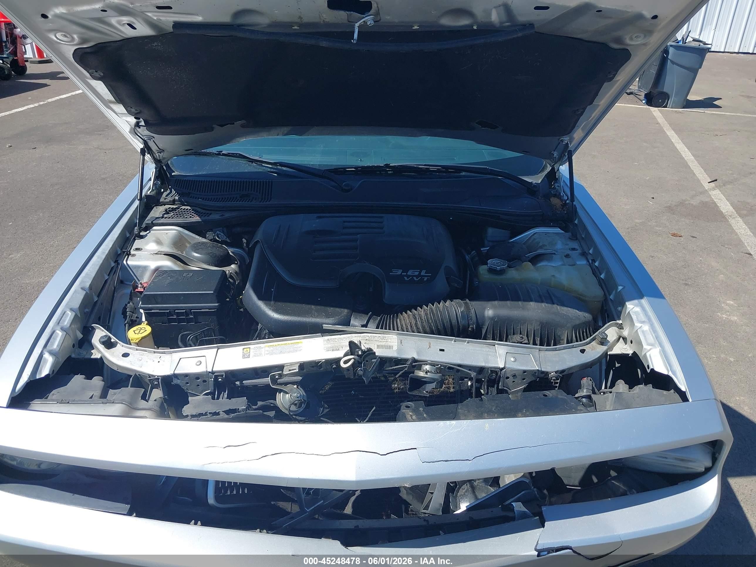 2012 Dodge Challenger Sxt Silver vin: 2C3CDYAG3CH131133