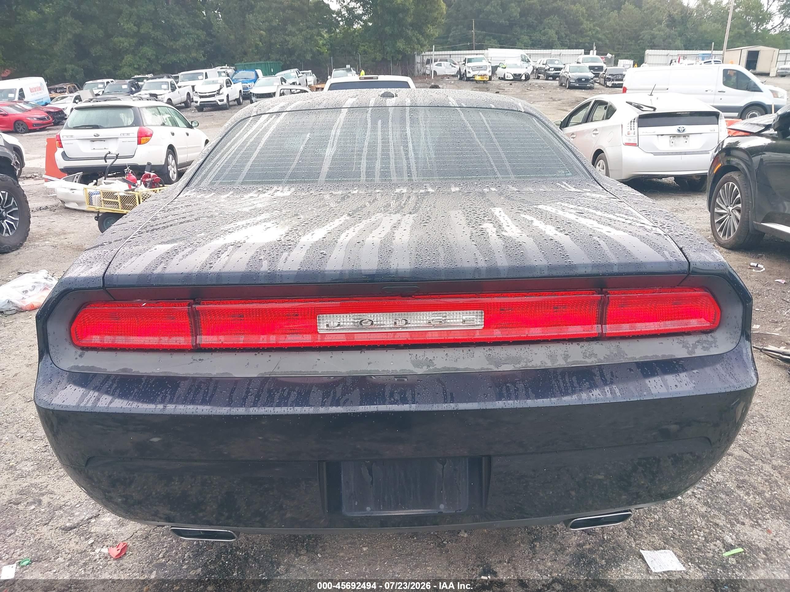 2012 Dodge Challenger Sxt Blue vin: 2C3CDYAG3CH254379