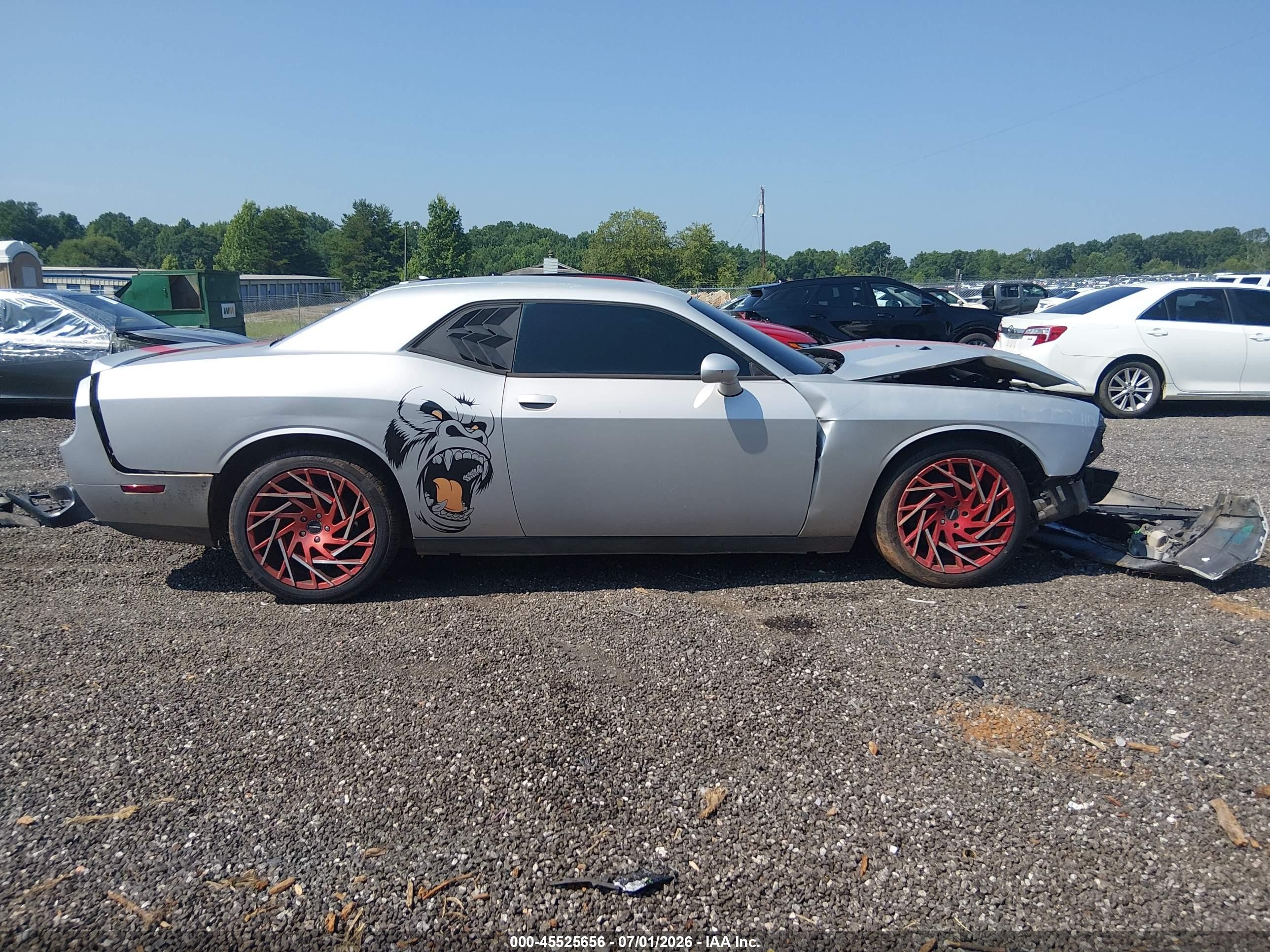 2012 Dodge Challenger Sxt Серебряный vin: 2C3CDYAG3CH269383