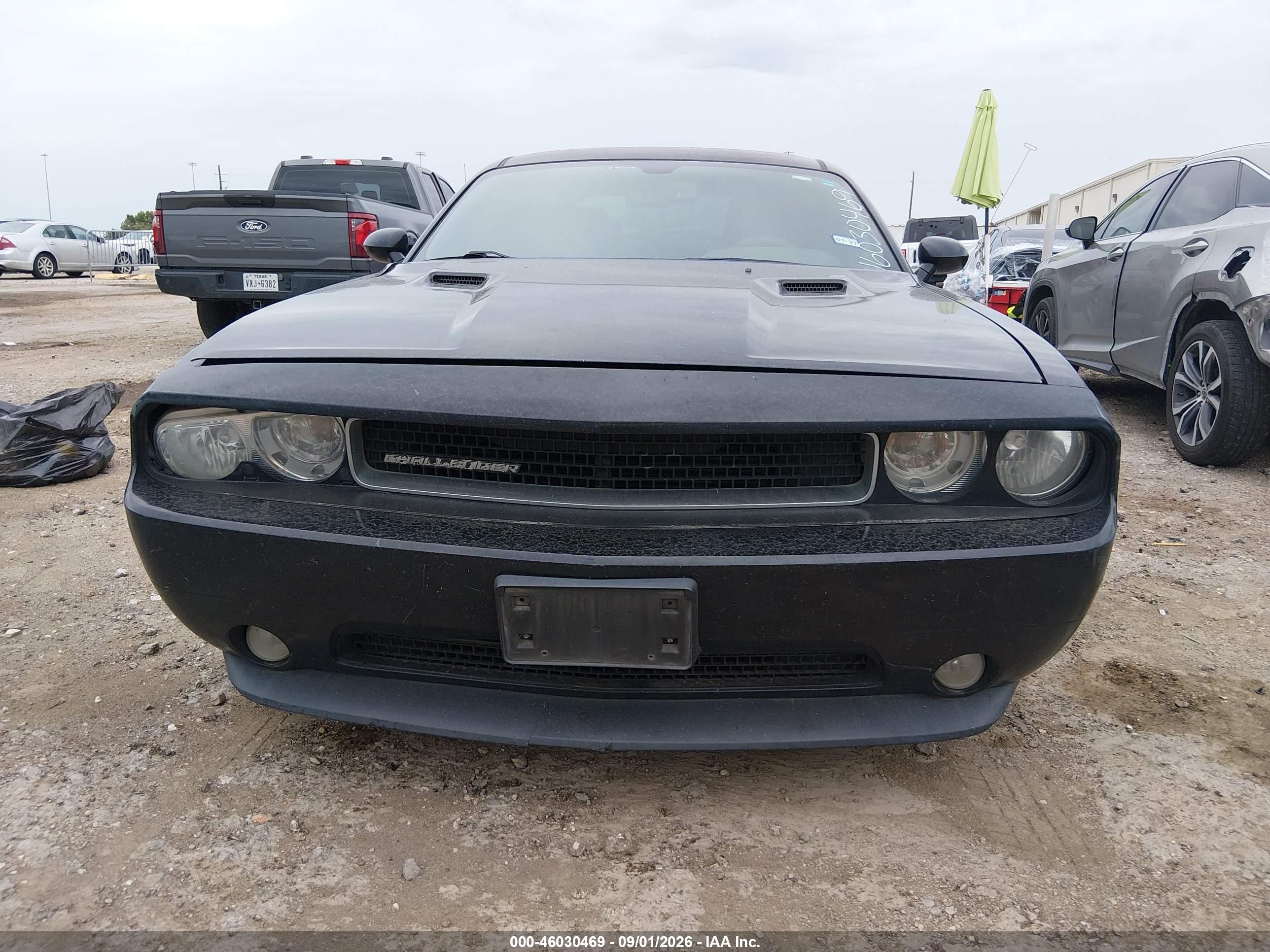 2012 Dodge Challenger Sxt Black vin: 2C3CDYAG3CH269514