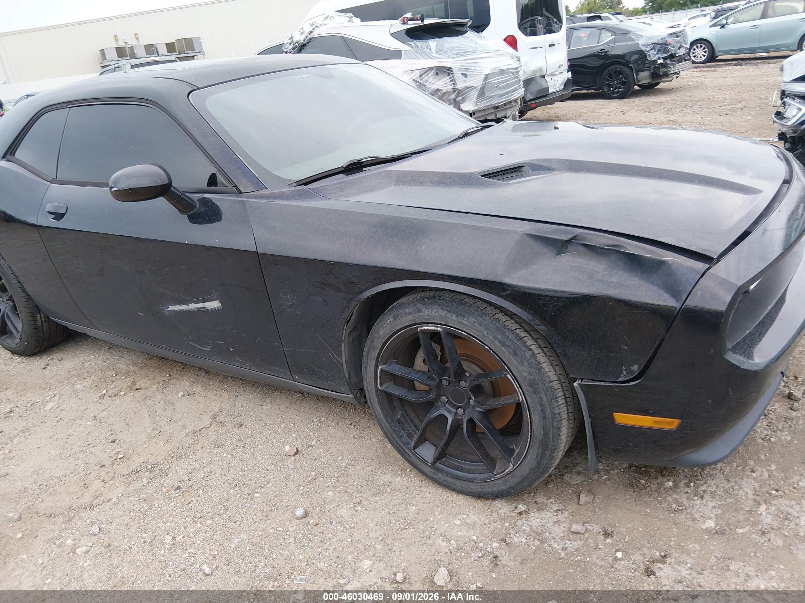 2012 Dodge Challenger Sxt Black vin: 2C3CDYAG3CH269514