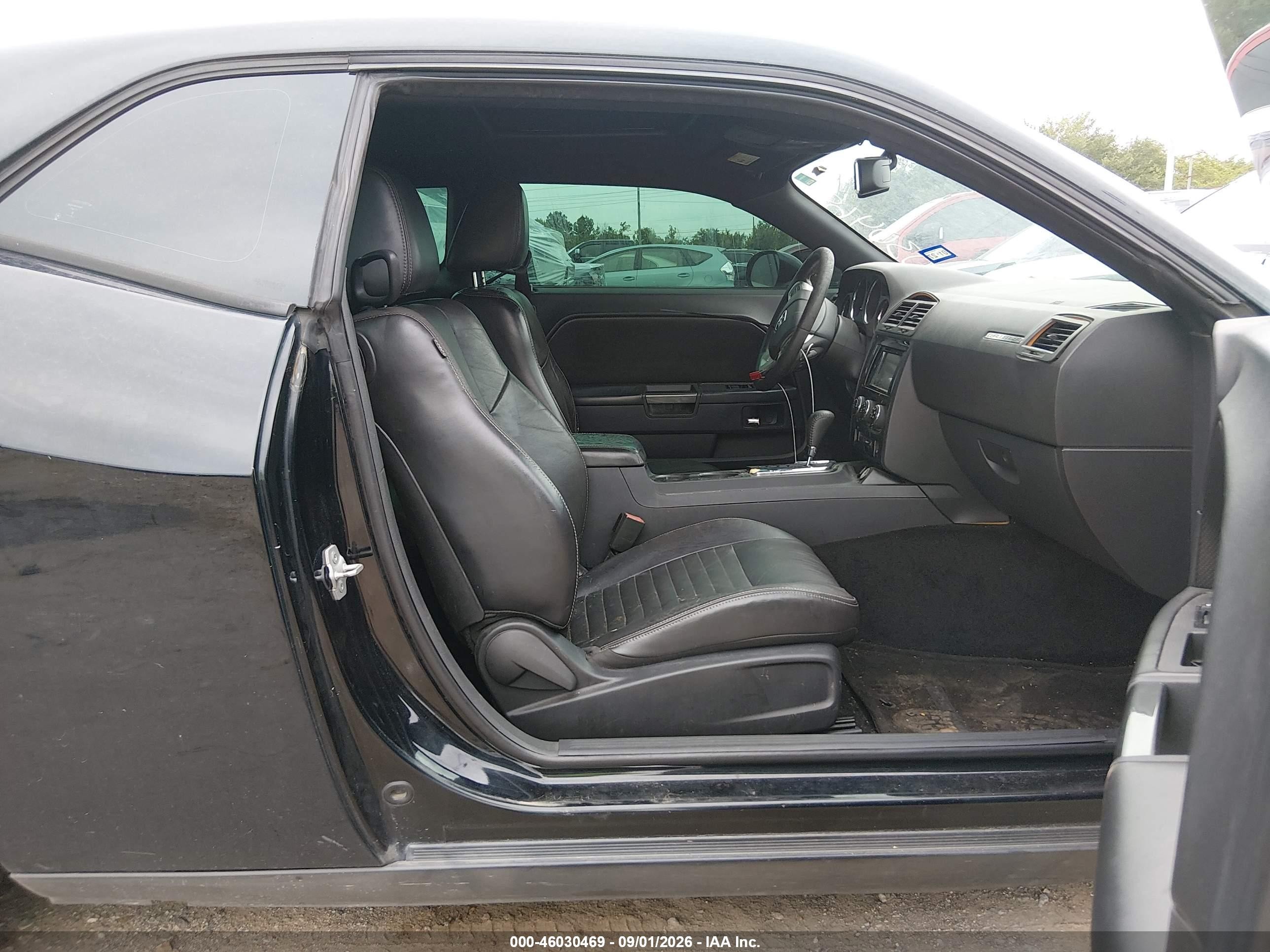 2012 Dodge Challenger Sxt Black vin: 2C3CDYAG3CH269514