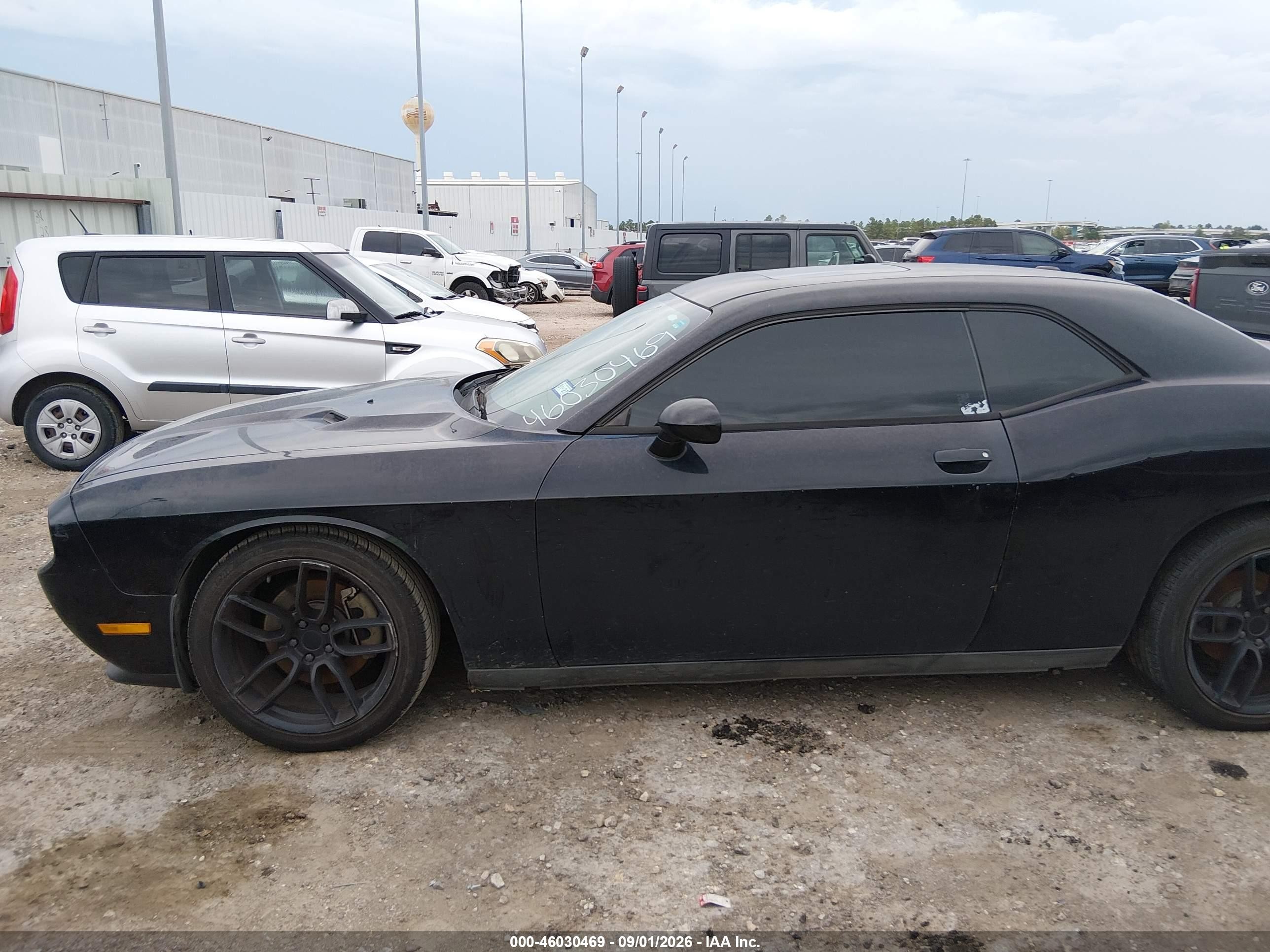 2012 Dodge Challenger Sxt Black vin: 2C3CDYAG3CH269514