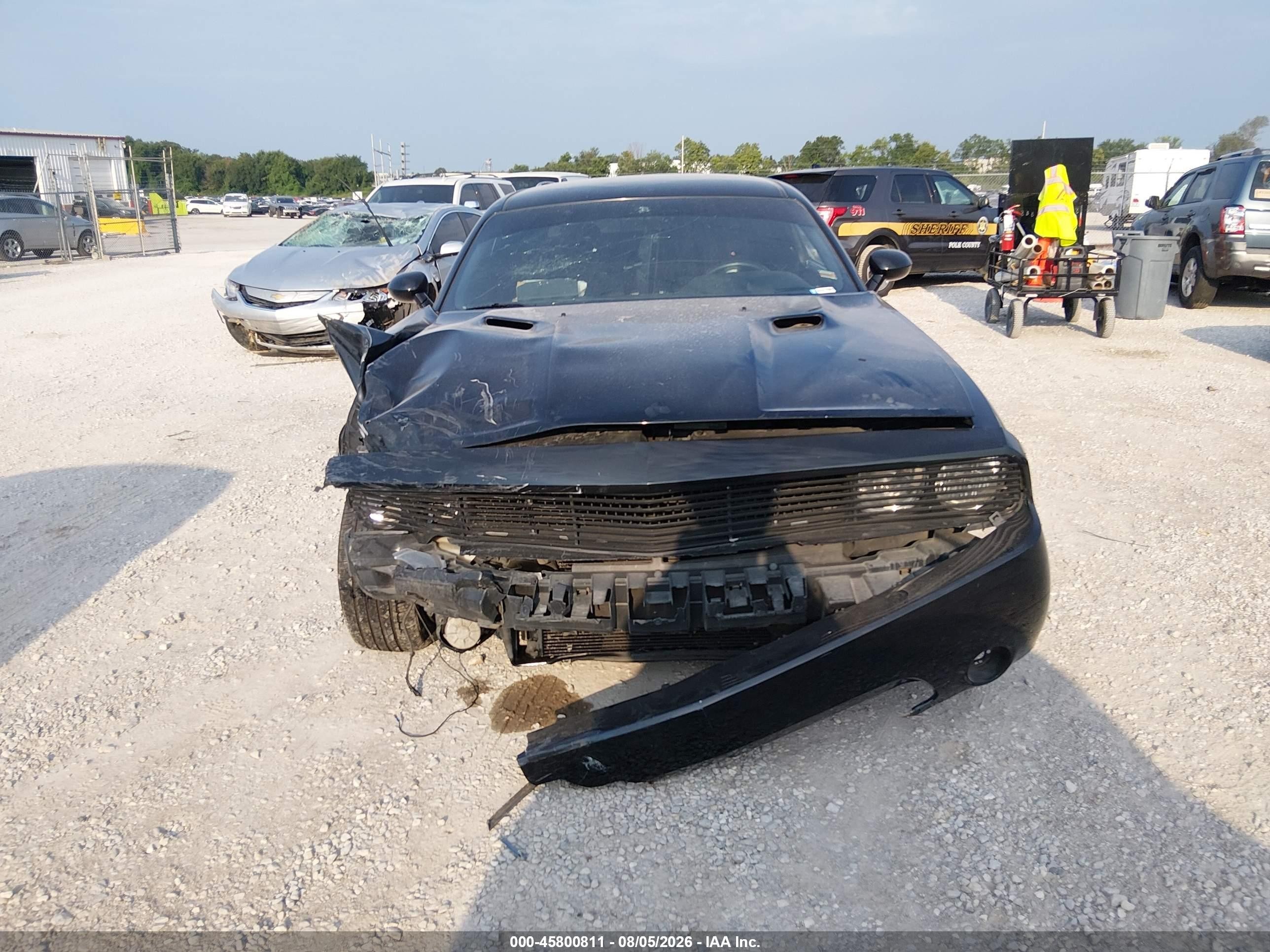2013 Dodge Challenger Sxt Black vin: 2C3CDYAG3DH510487