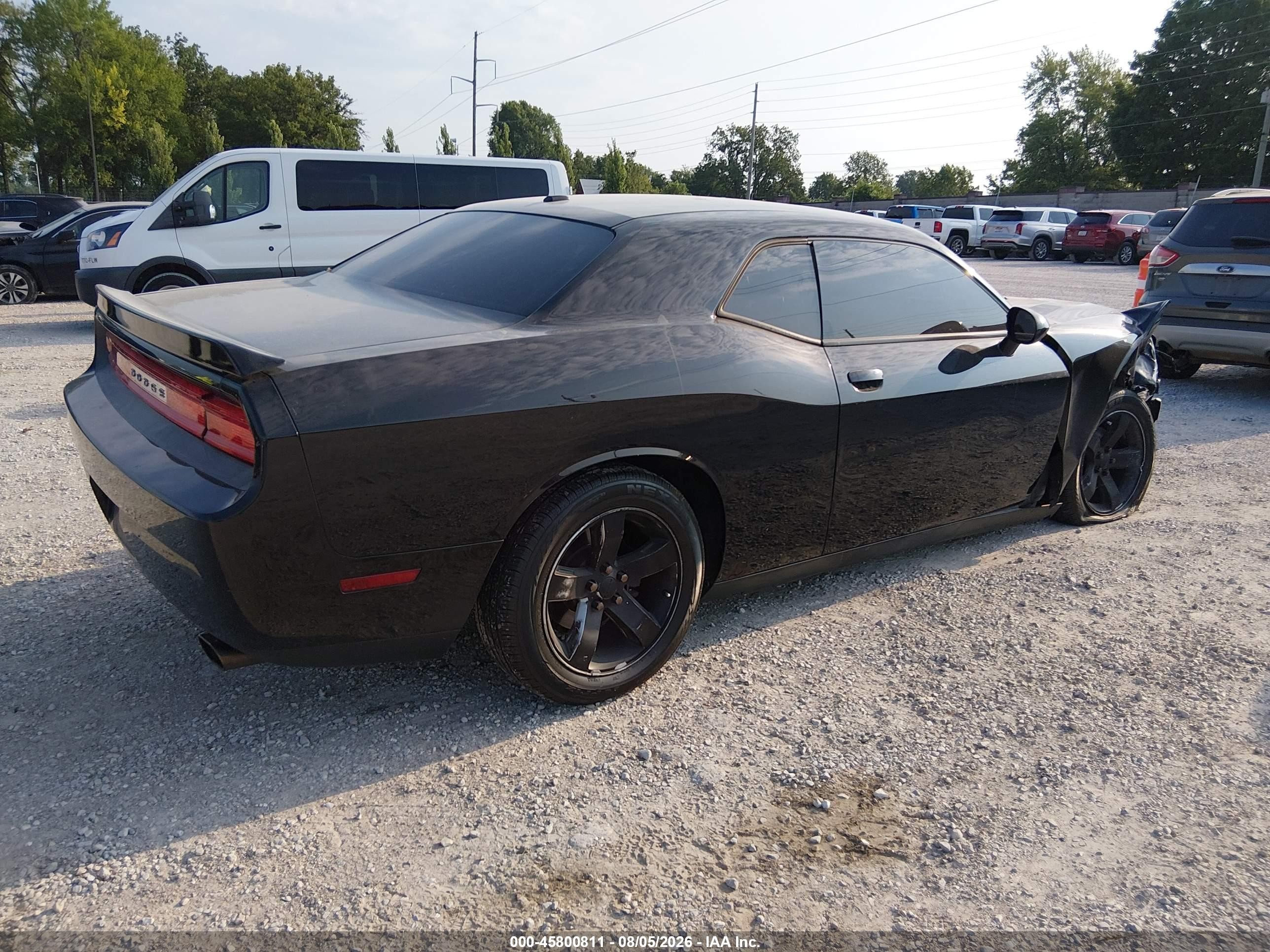 2013 Dodge Challenger Sxt Black vin: 2C3CDYAG3DH510487