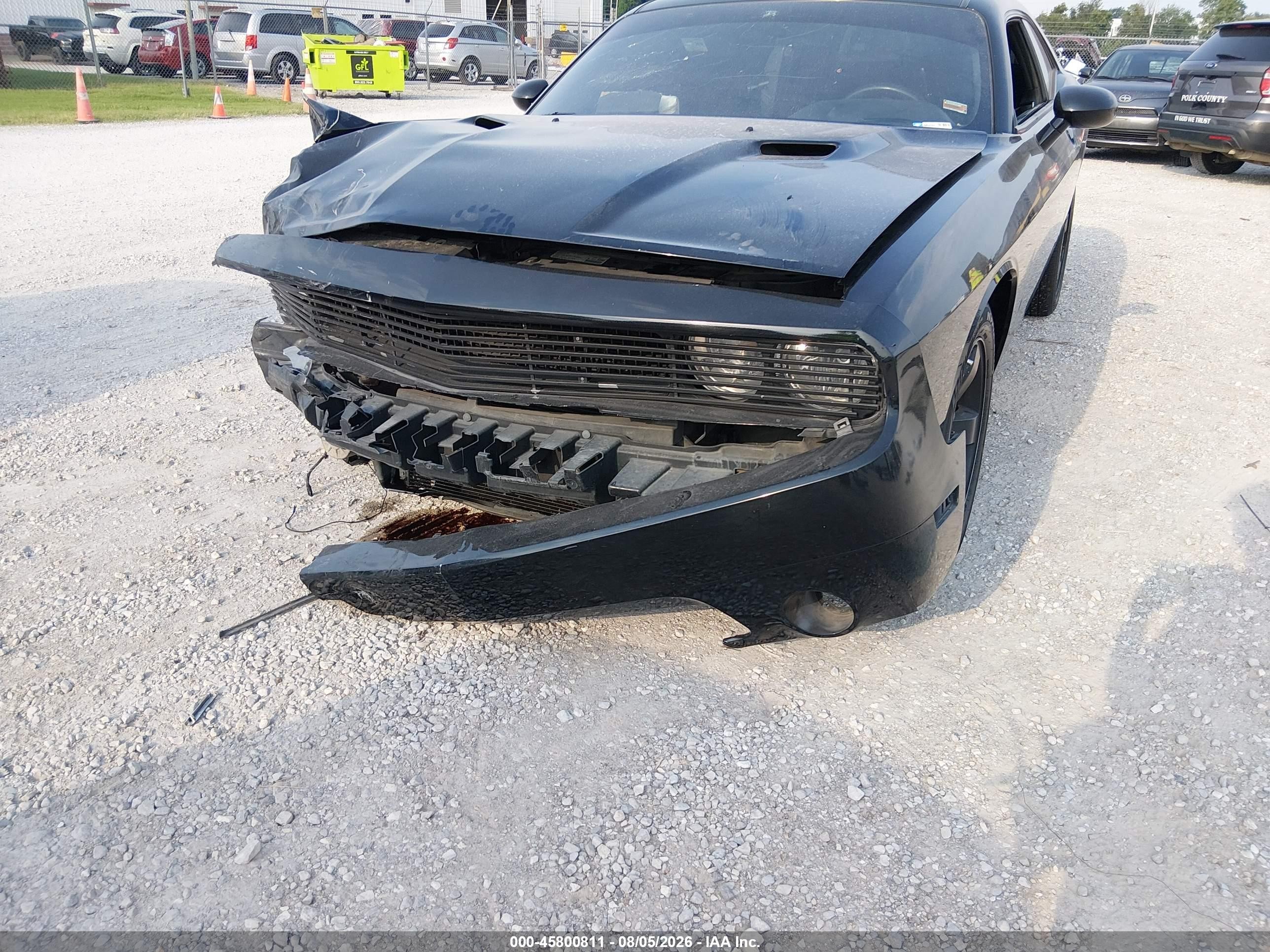 2013 Dodge Challenger Sxt Black vin: 2C3CDYAG3DH510487