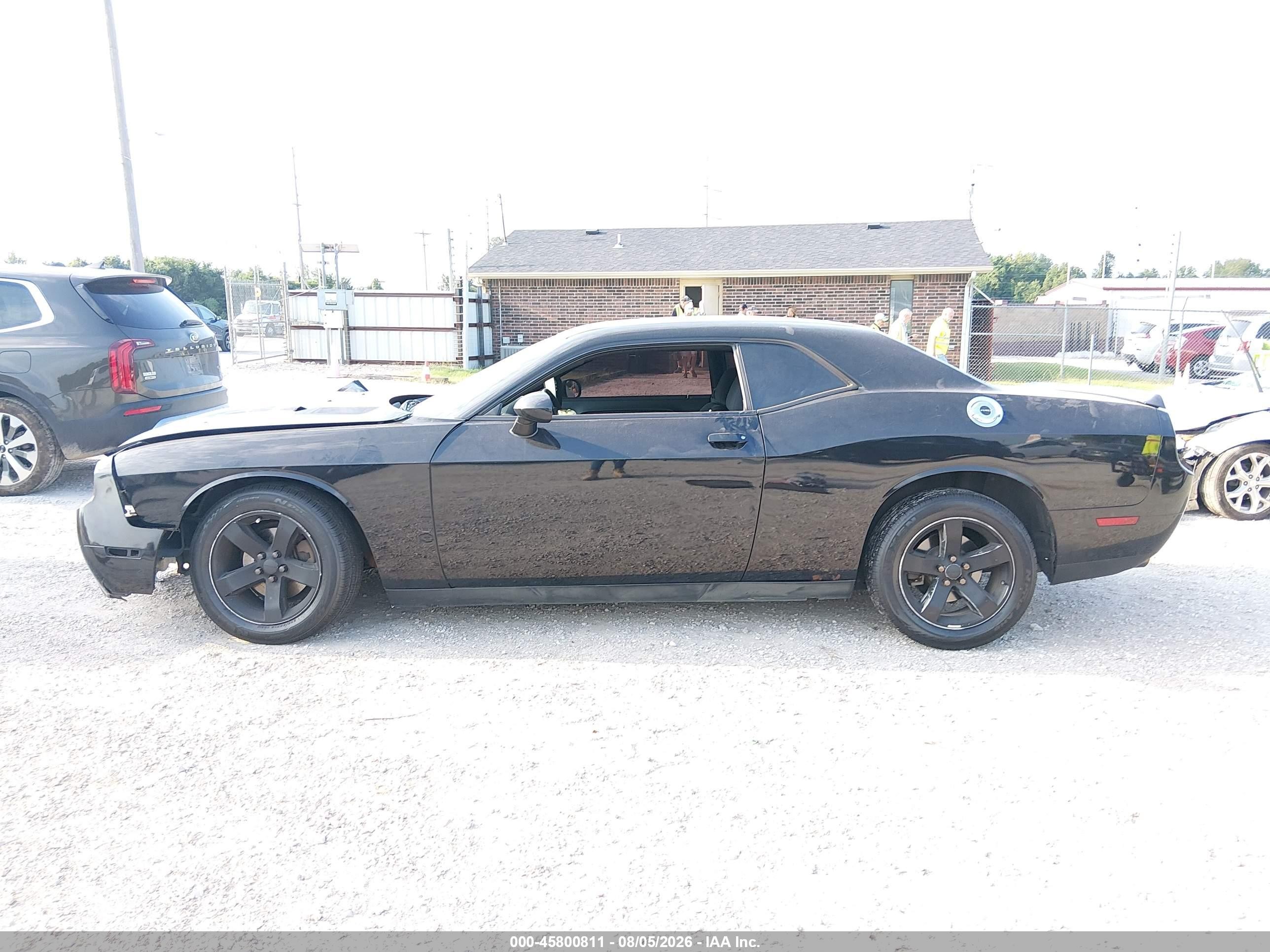 2013 Dodge Challenger Sxt Black vin: 2C3CDYAG3DH510487