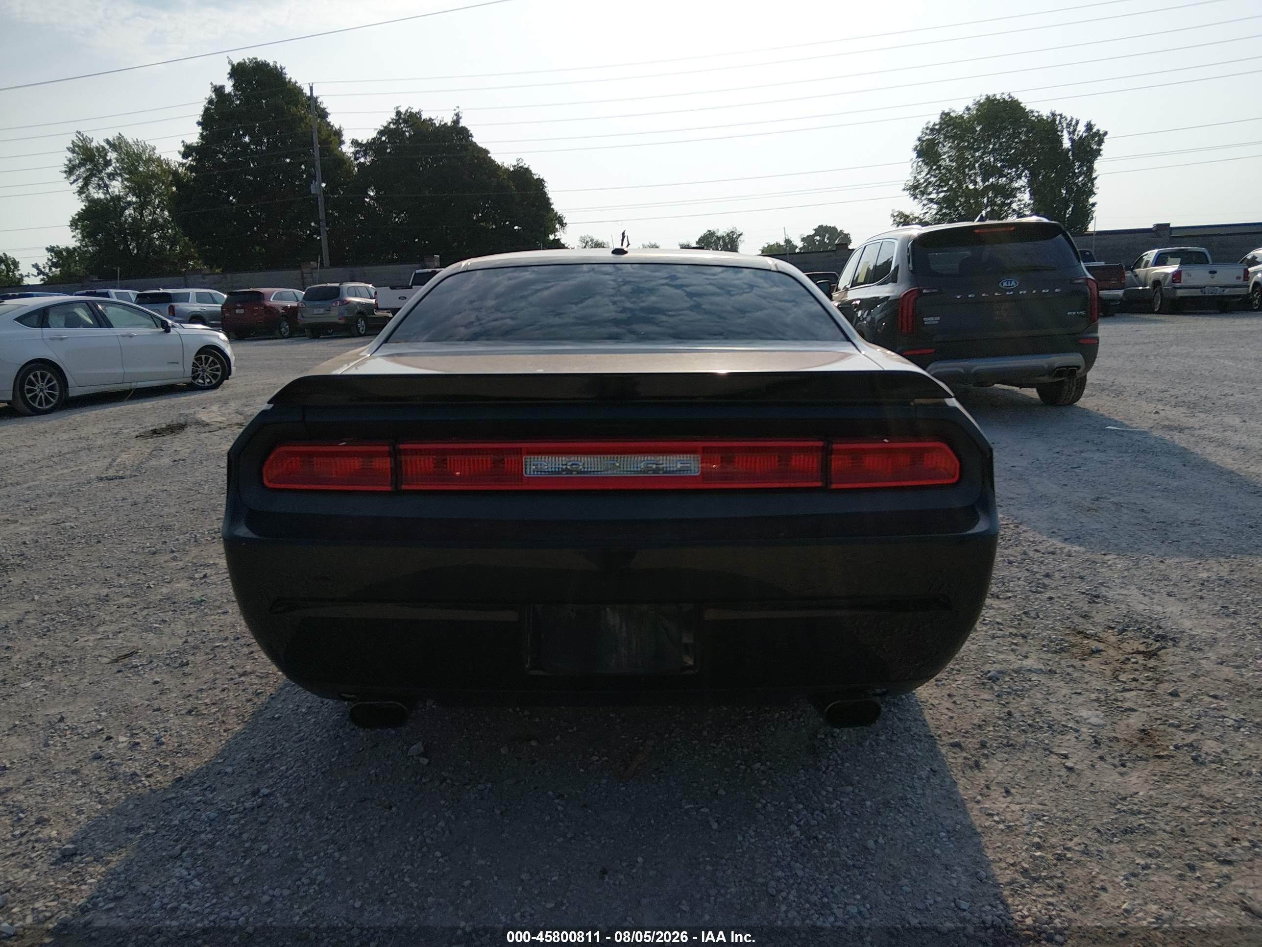 2013 Dodge Challenger Sxt Black vin: 2C3CDYAG3DH510487