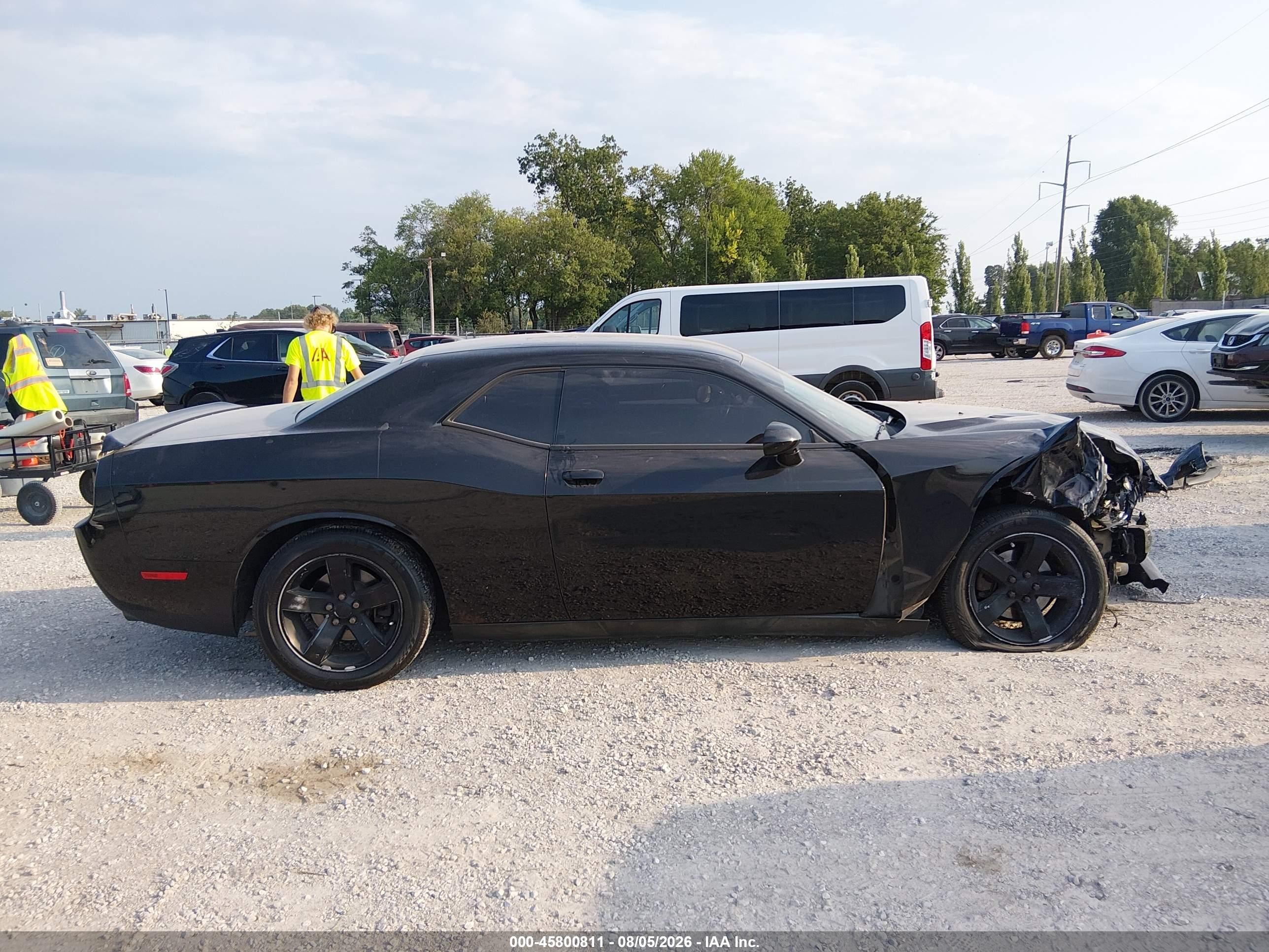 2013 Dodge Challenger Sxt Black vin: 2C3CDYAG3DH510487
