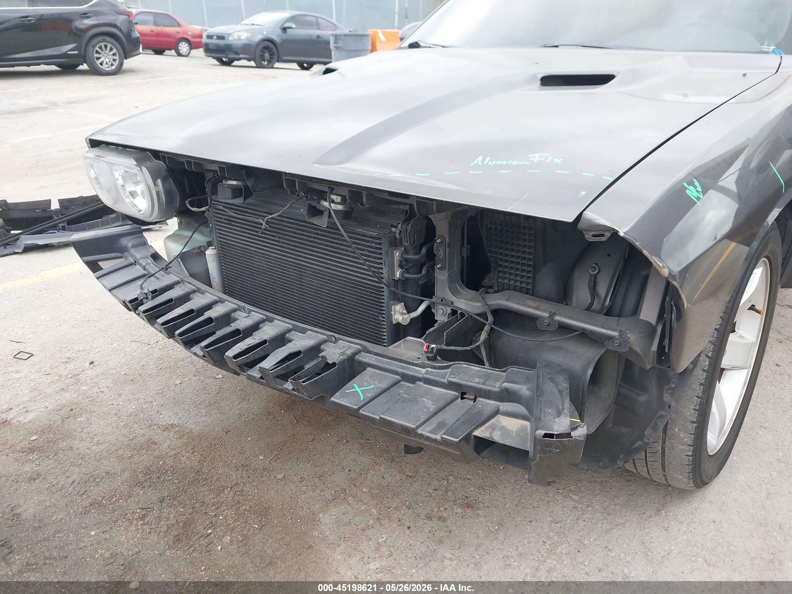 2013 Dodge Challenger Sxt Gray vin: 2C3CDYAG3DH511929