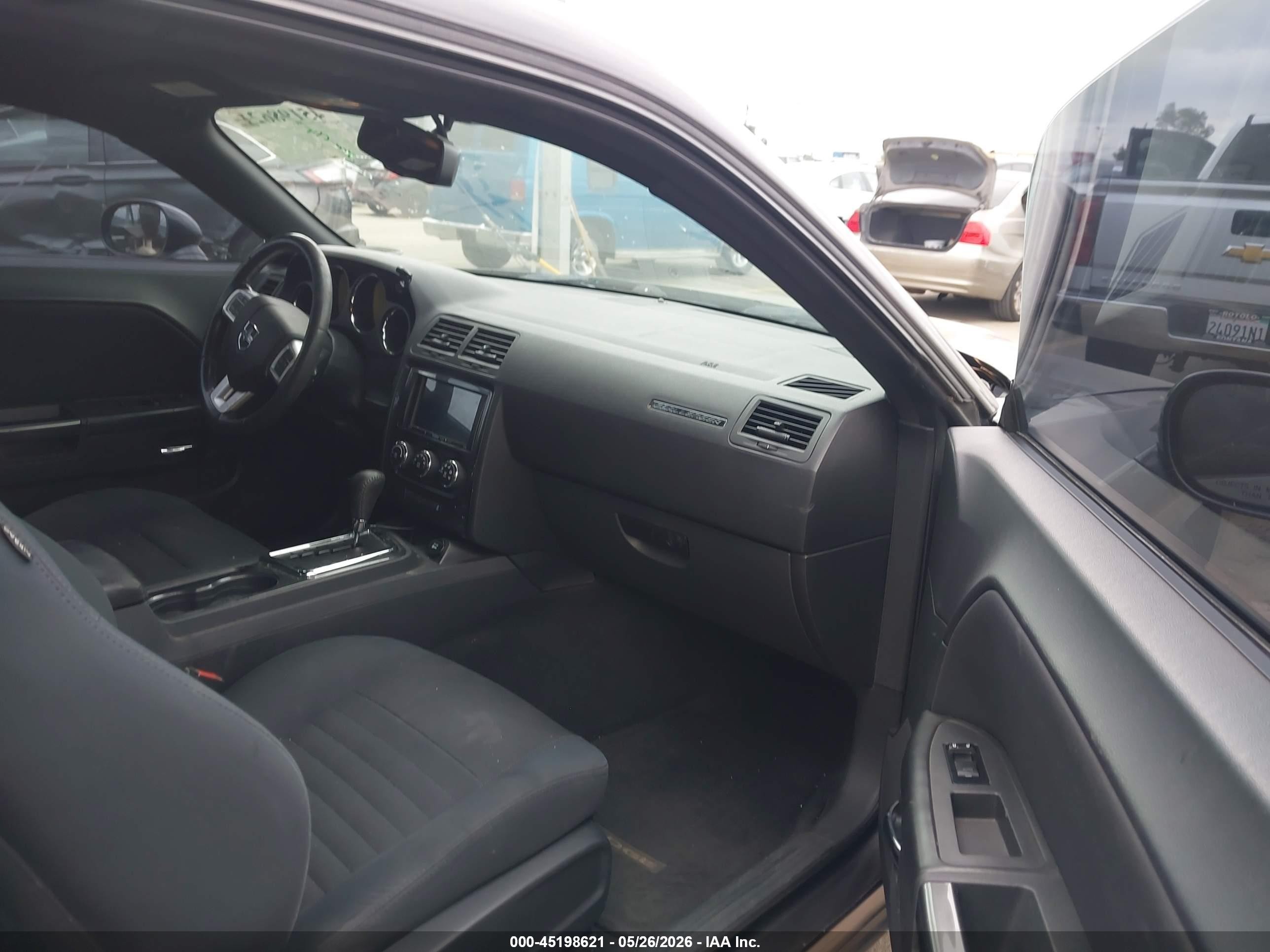 2013 Dodge Challenger Sxt Gray vin: 2C3CDYAG3DH511929