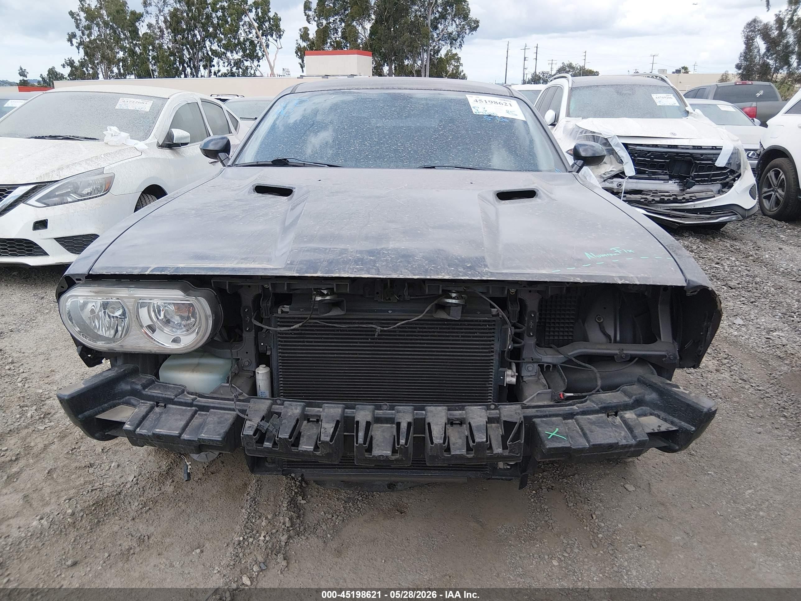 2013 Dodge Challenger Sxt Gray vin: 2C3CDYAG3DH511929