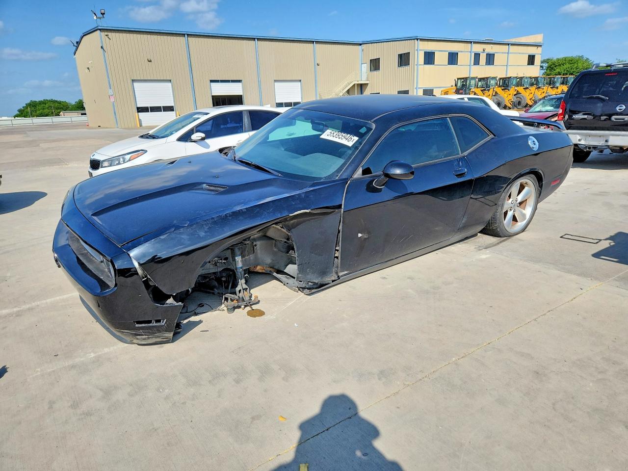 2013 Dodge Challenger Sxt Black vin: 2C3CDYAG3DH530402