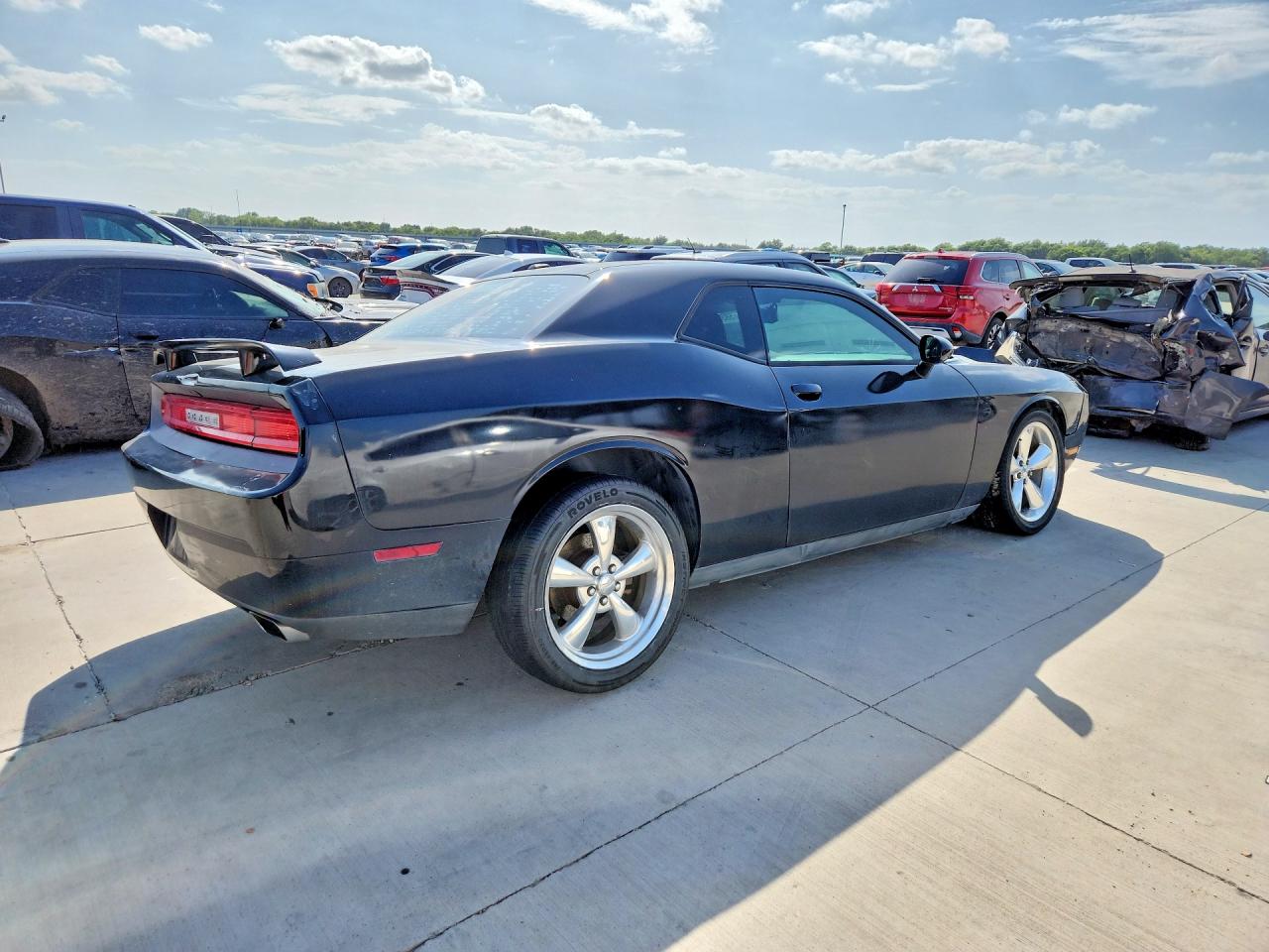 2013 Dodge Challenger Sxt Black vin: 2C3CDYAG3DH530402
