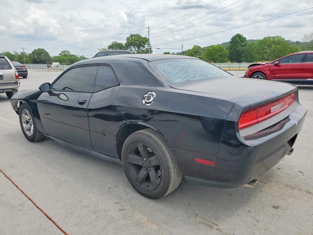 2013 Dodge Challenger Sxt Черный vin: 2C3CDYAG3DH539455