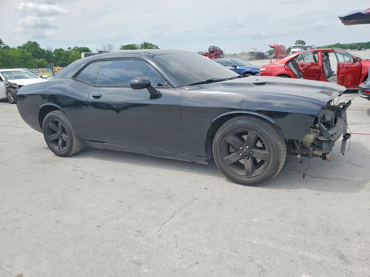 2013 Dodge Challenger Sxt Черный vin: 2C3CDYAG3DH539455