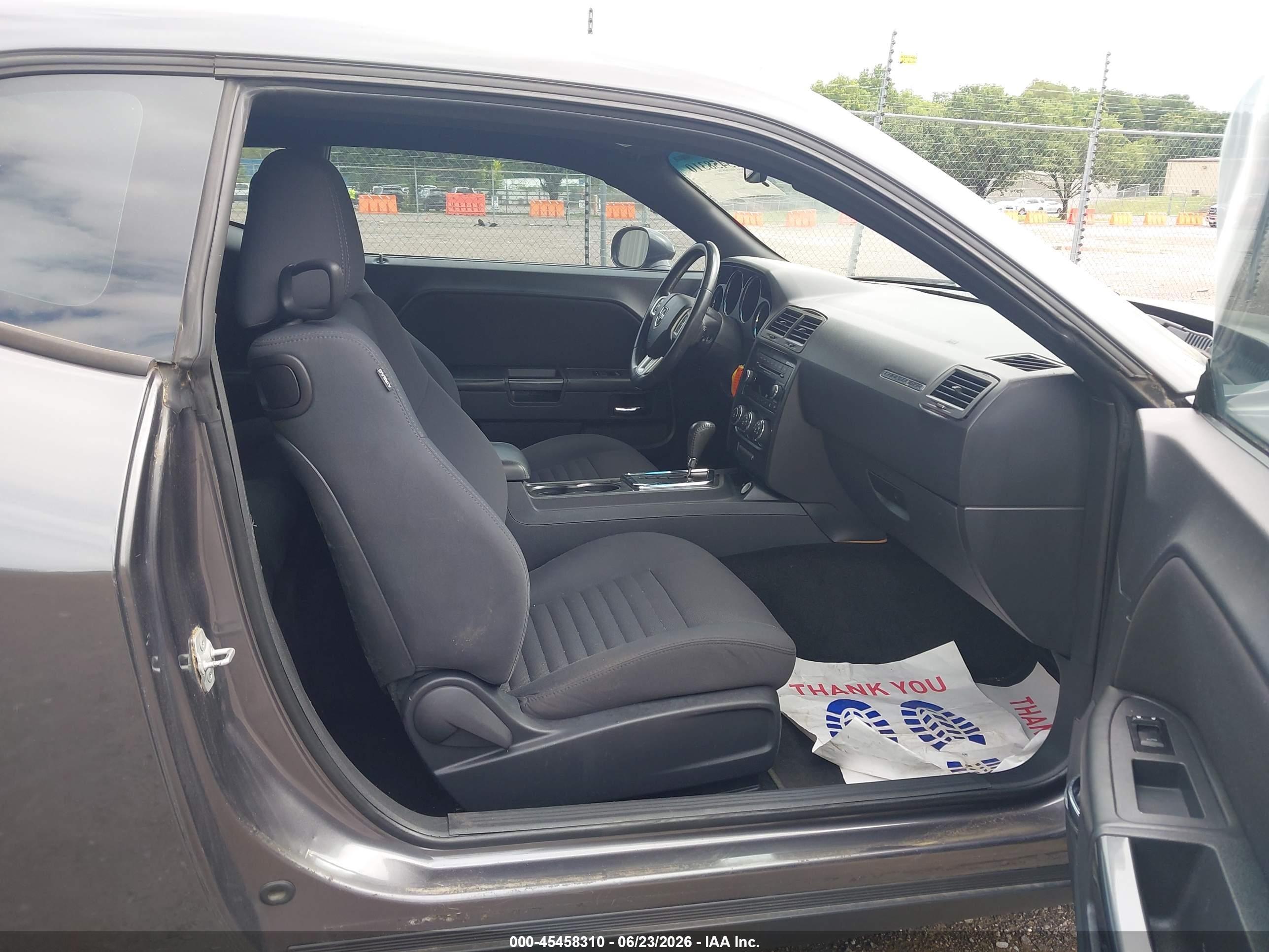 2013 Dodge Challenger Sxt Gray vin: 2C3CDYAG3DH592897